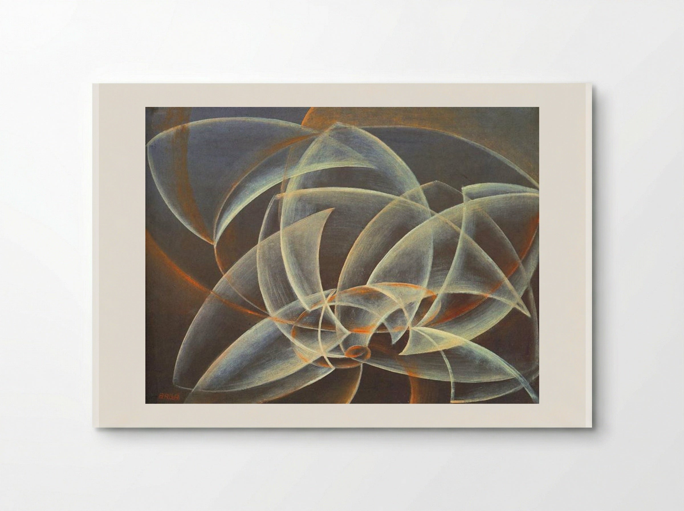 Vortex, space, form - Giacomo Balla - Poster