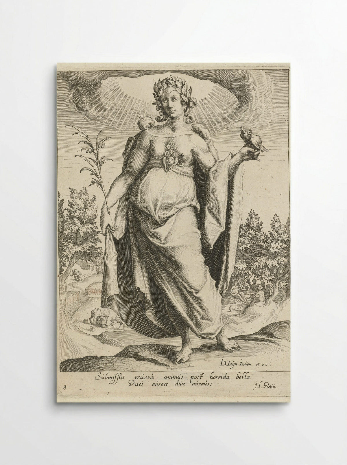 Vrede (Peace) - Zacharias Dolendo - Poster