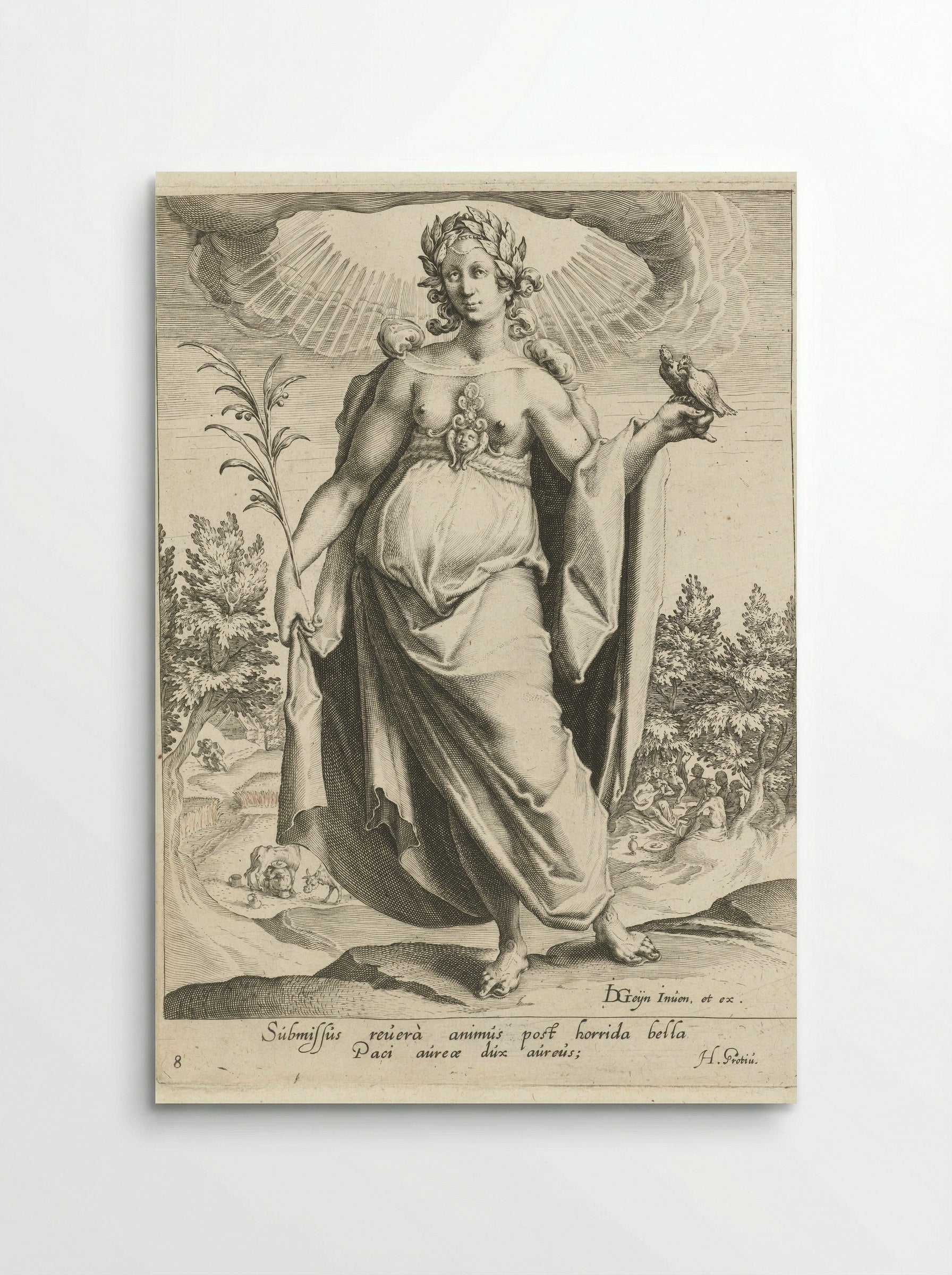 Vrede (Peace) - Zacharias Dolendo - Poster