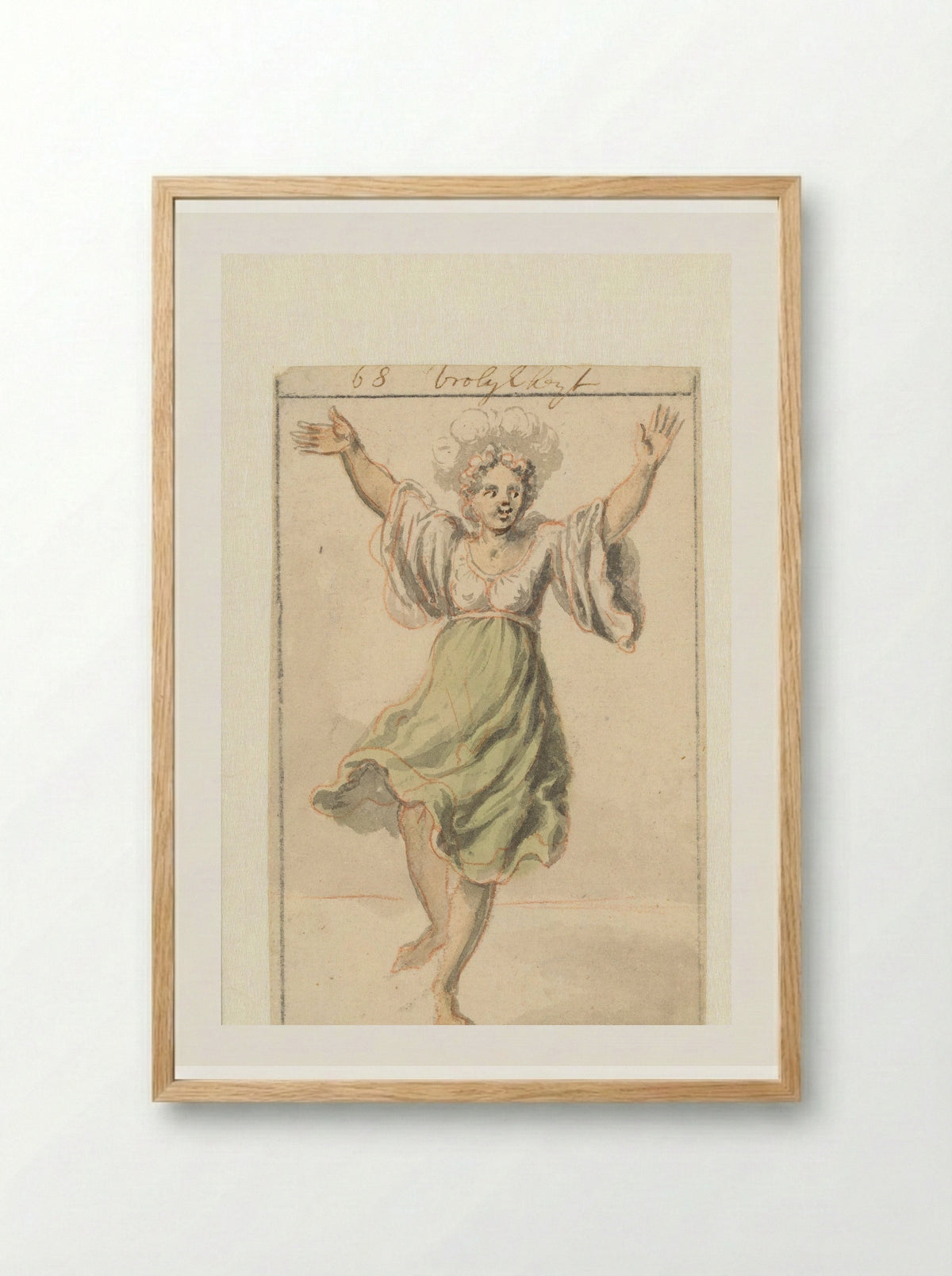 Vrolijkheid - Pieter van den Berge - Framed Print Wood