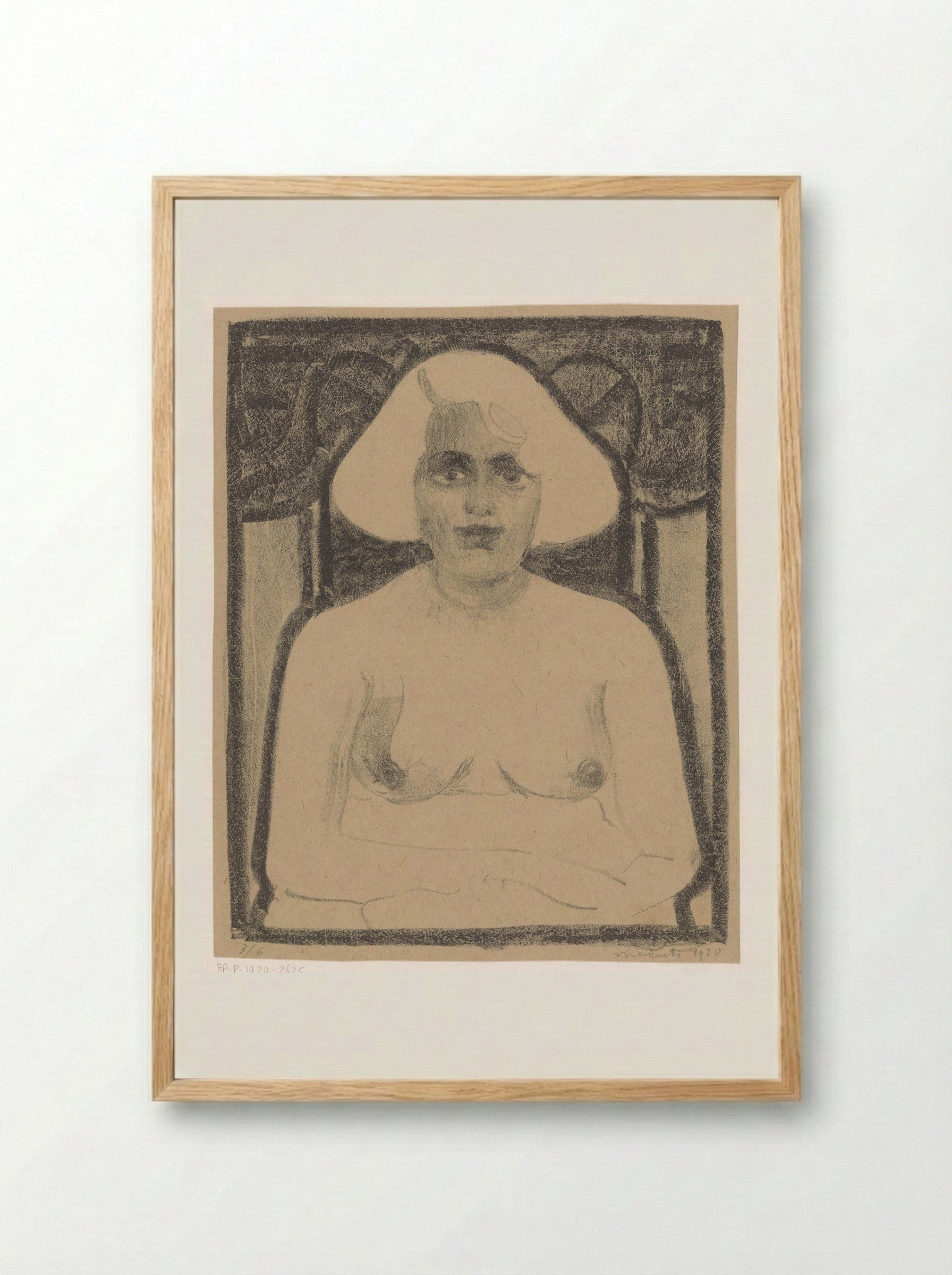 Vrouwentors (Female Torso) - Samuel Jessurun de Mesquita - Framed Print Wood