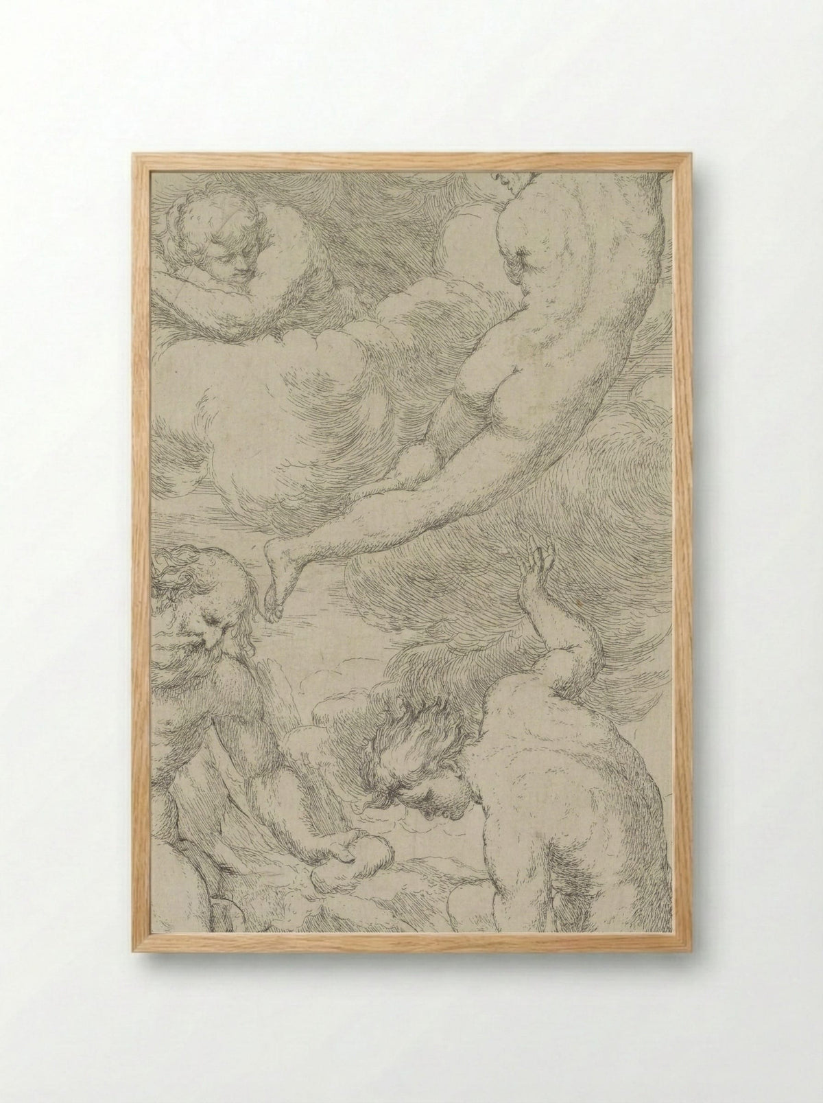 Vulcanus - Giuseppe Diamantini - Framed Print Wood