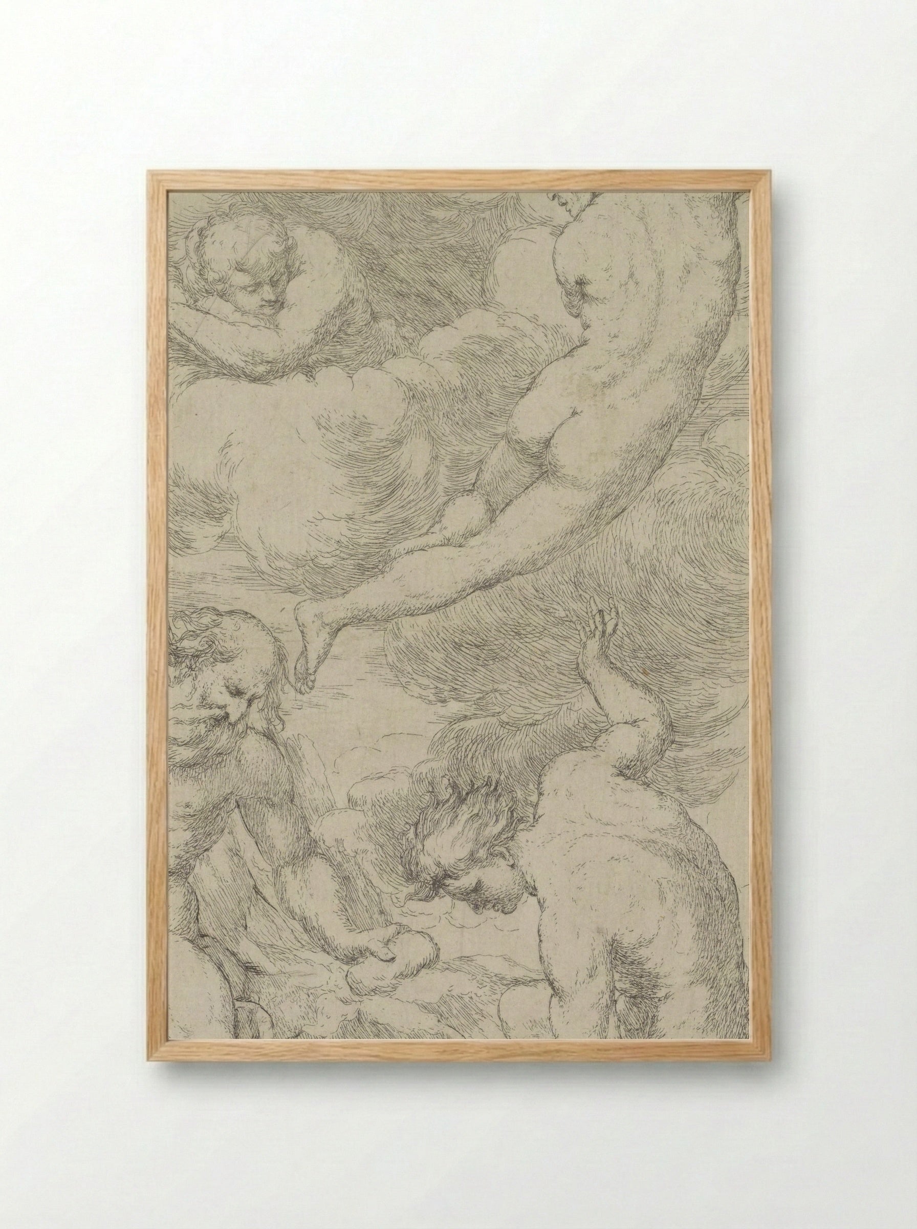 Vulcanus - Giuseppe Diamantini - Framed Print Wood