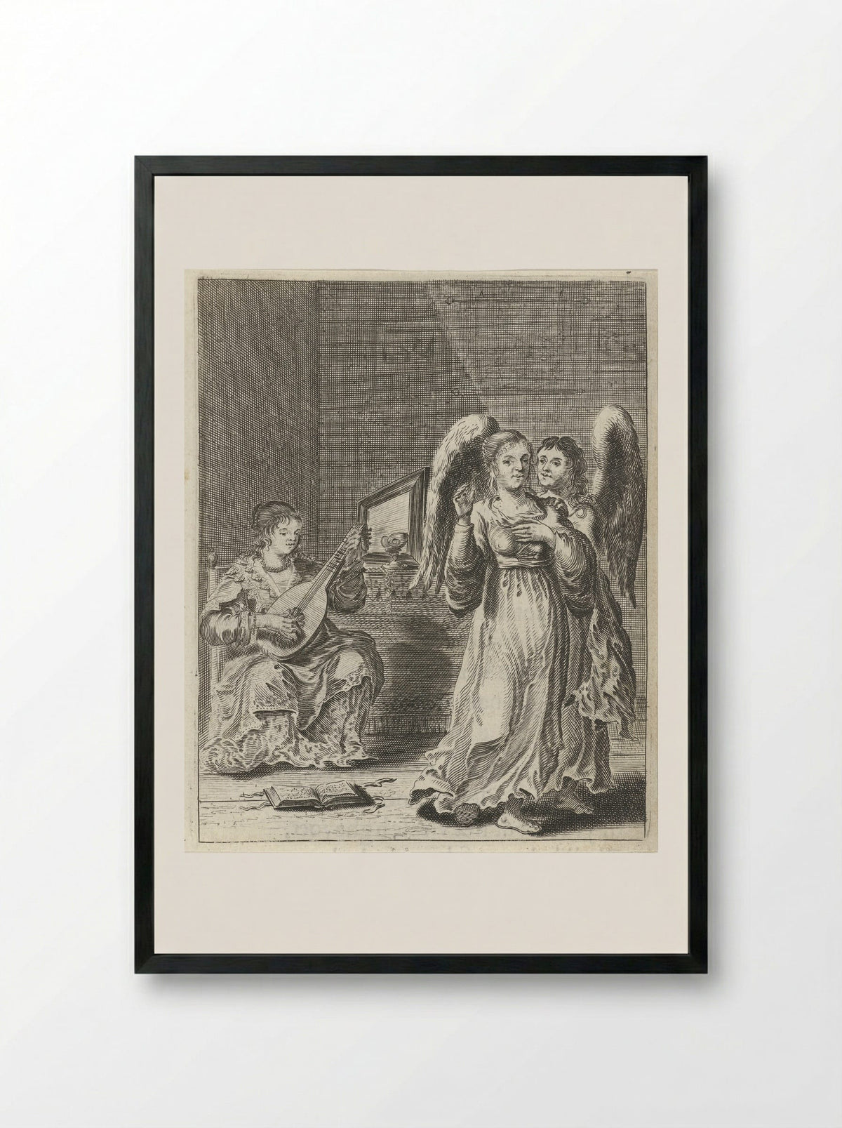 Waarschuwing tegen IJdelheid - Pieter Nolpe - Framed Print Black