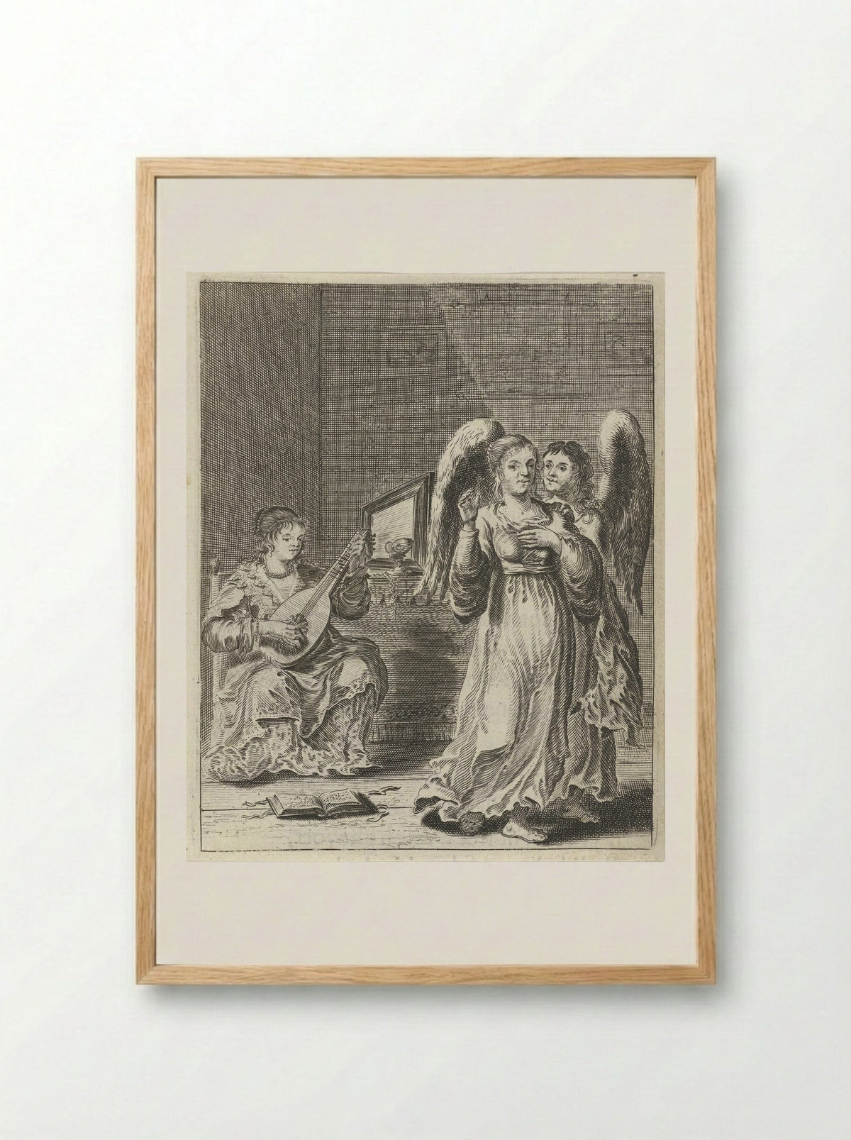 Waarschuwing tegen IJdelheid - Pieter Nolpe - Framed Print Wood