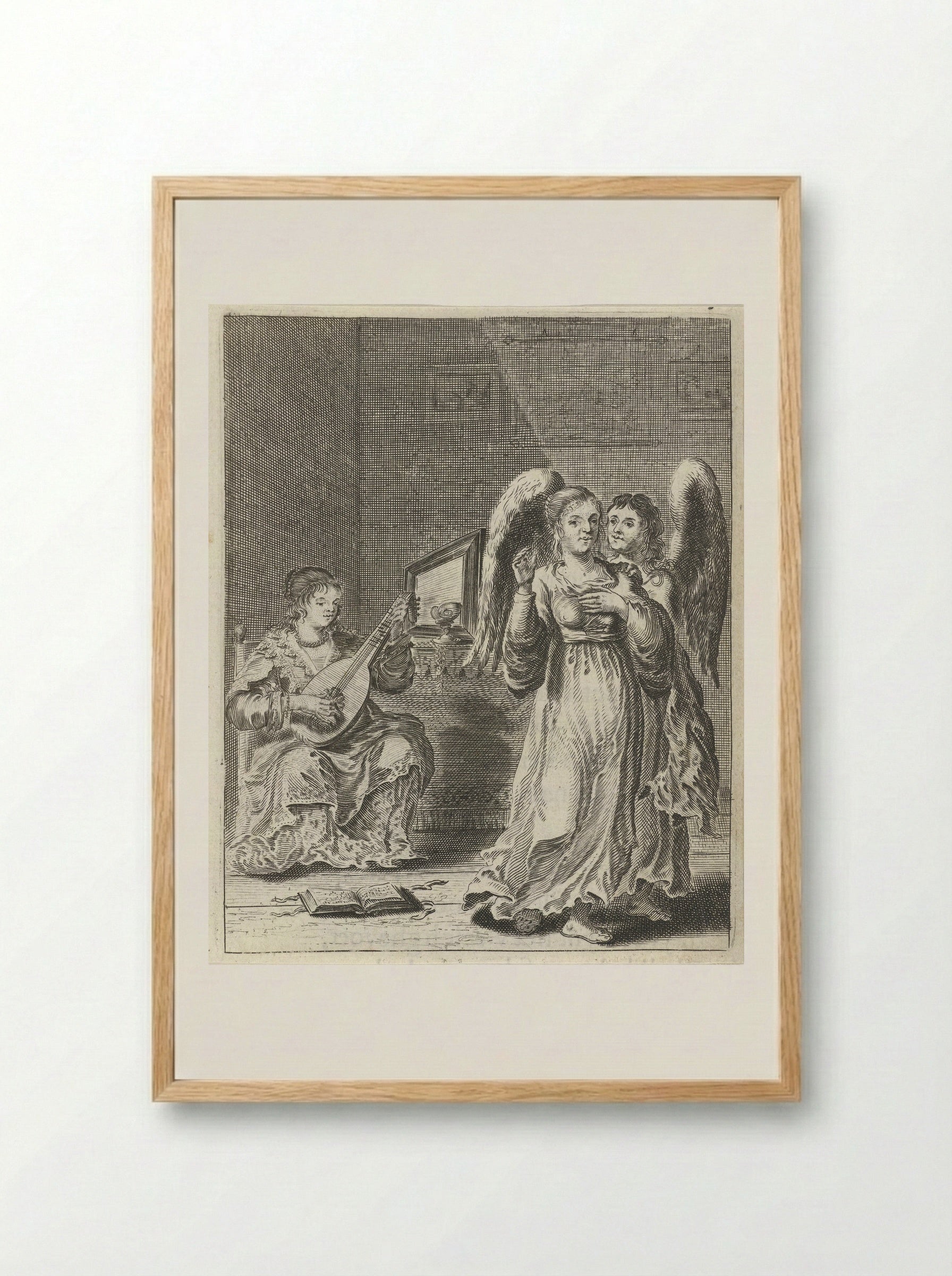 Waarschuwing tegen IJdelheid - Pieter Nolpe - Framed Print Wood