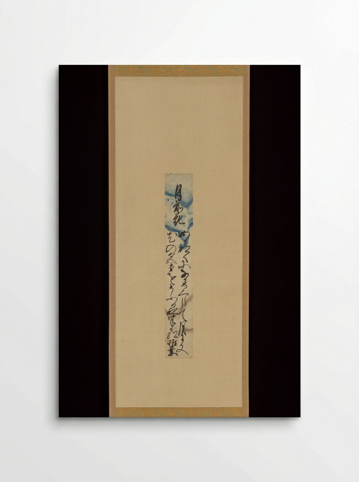 Waka Poem: Moonlit Flower - Masanari Shirakawa - Poster