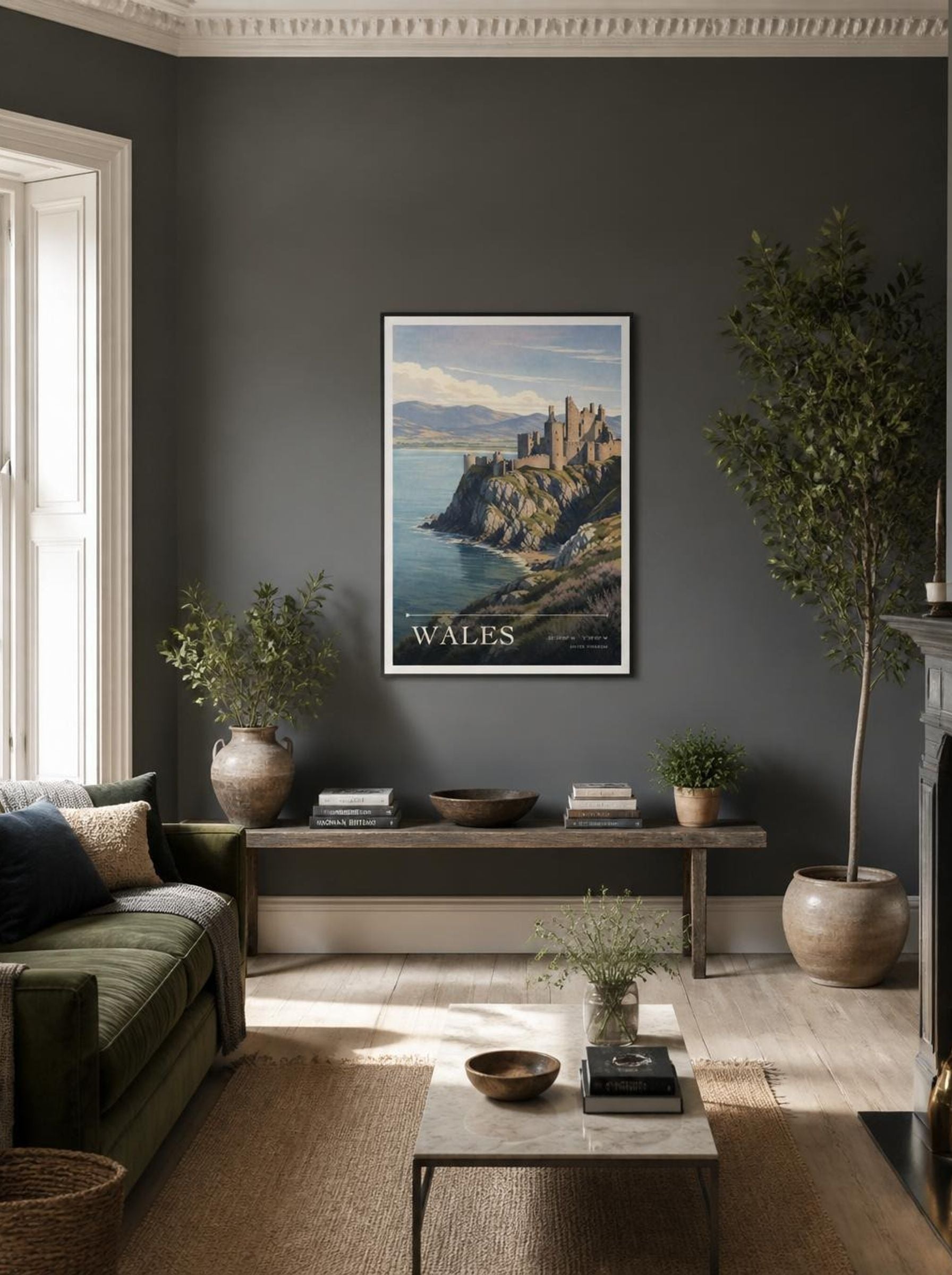 Wales United Kingdom Travel Poster - Lifestyle