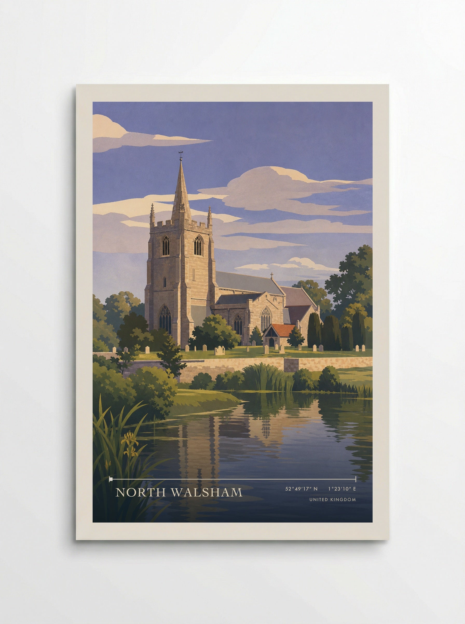 Walsham United Kingdom Travel Poster - Poster