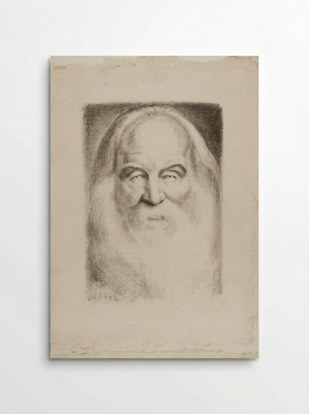 Walt Whitman (Portrait Study) - Boardman Robinson - Poster