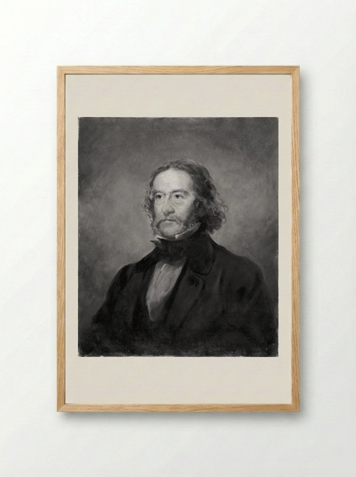 Walter Channing (After Joseph Alexander Ames) - William Franklin Draper - Framed Print Wood