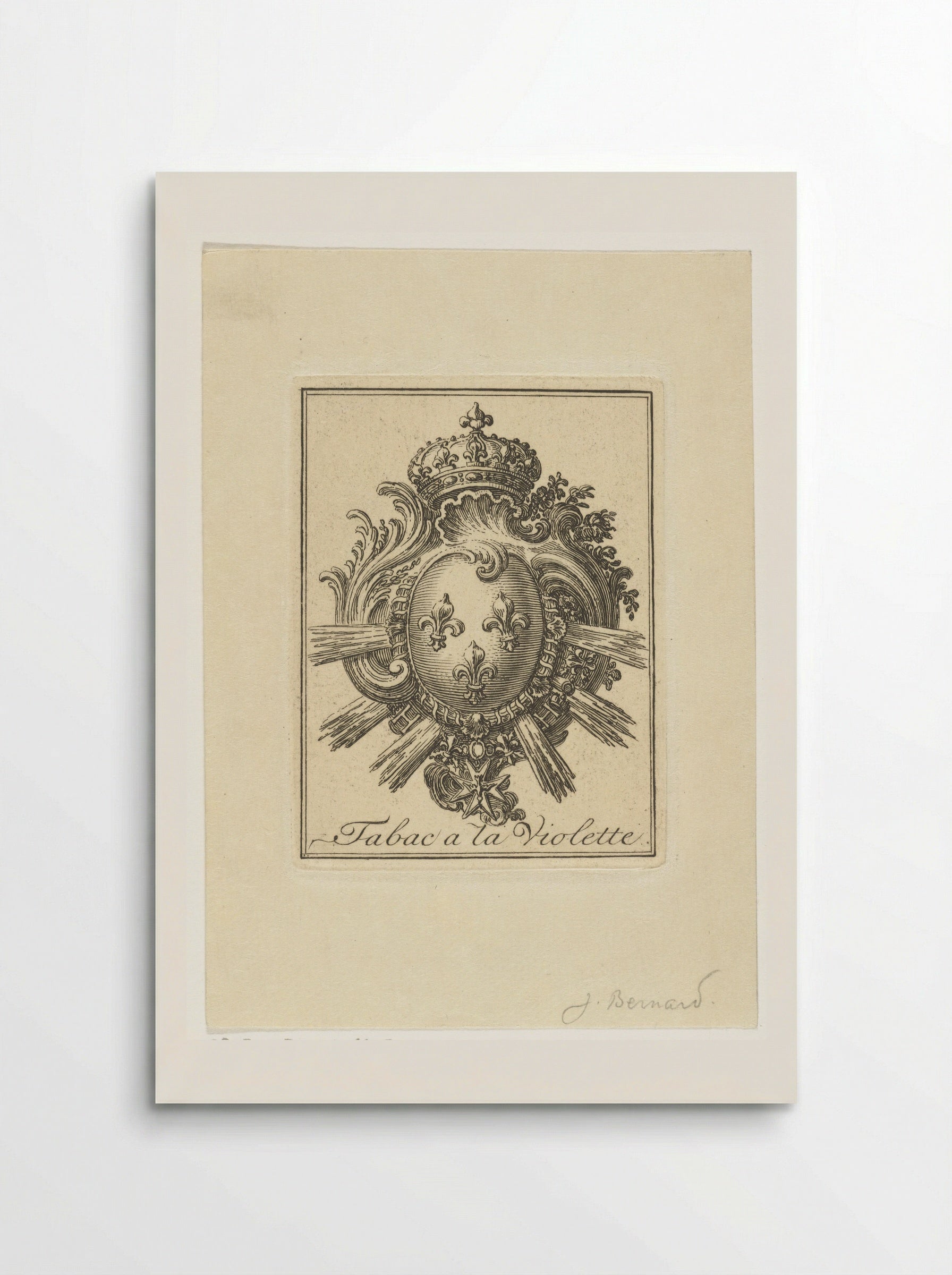 Wapen met drie lelies - Jean Bernard - Poster
