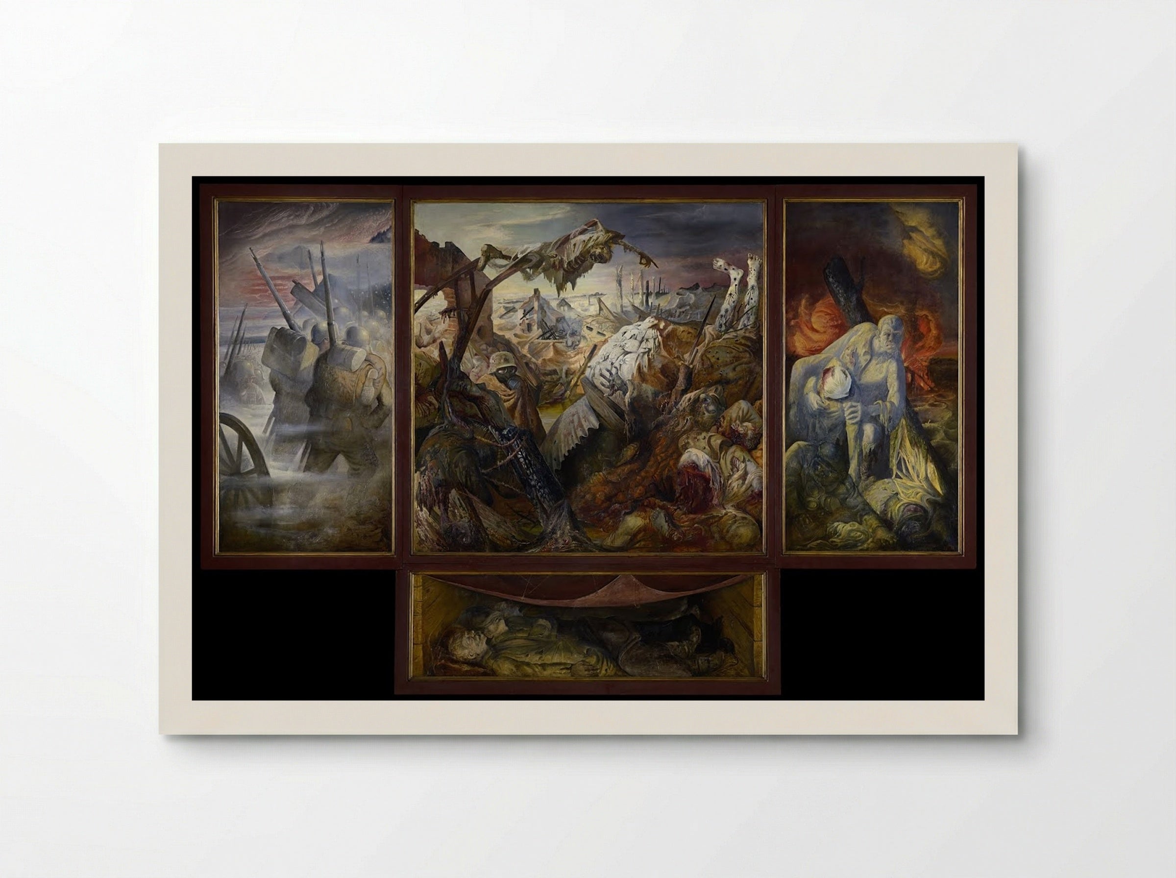 War (Der Krieg) - Otto Dix - Poster