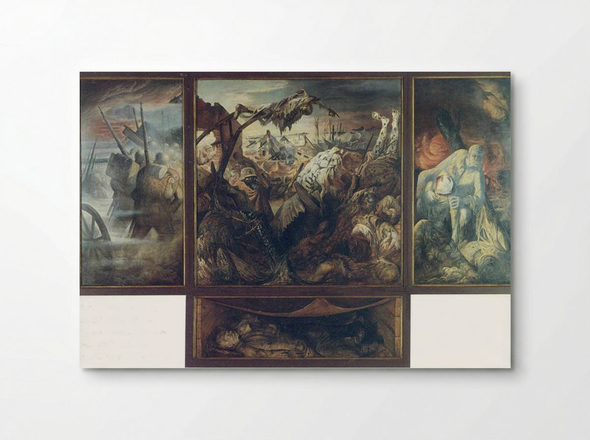 War (Triptych) - Otto Dix - Poster