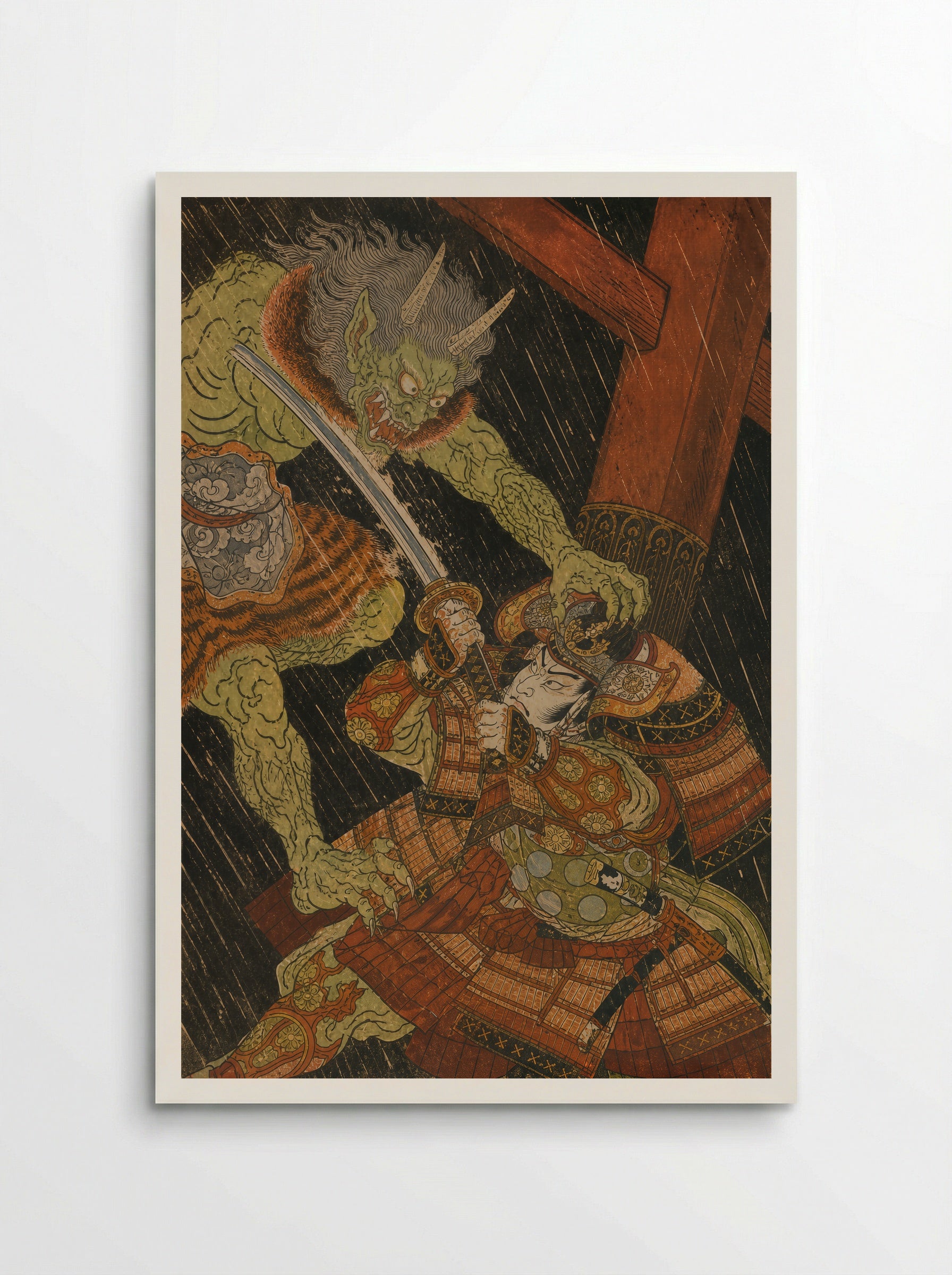 Watanabe no Tsuna at Rashomon: Beneath Rashomon - Poster