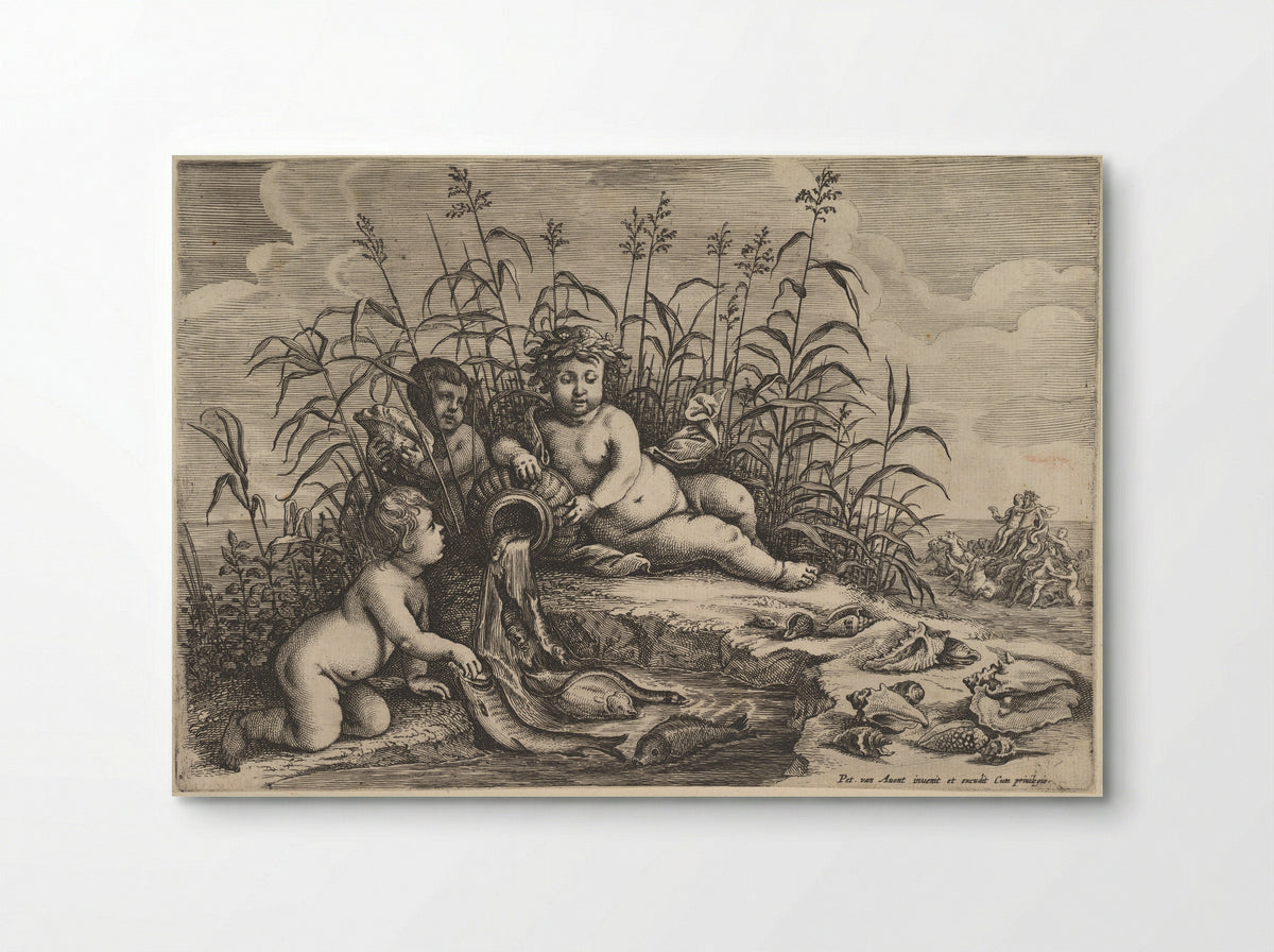 Water (Allegory of the Elements) - Pieter van Avont - Poster