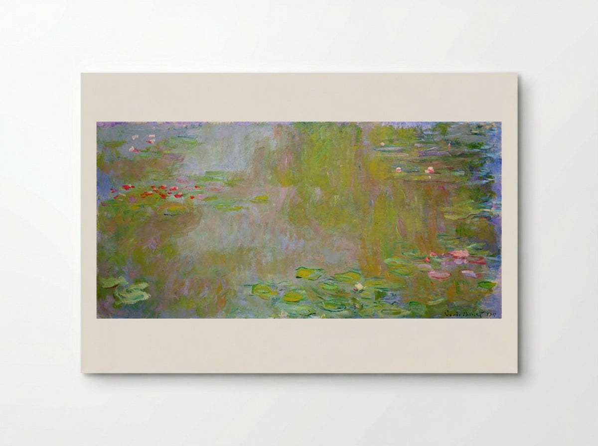 Water Lily Pond - Claude Monet - Poster