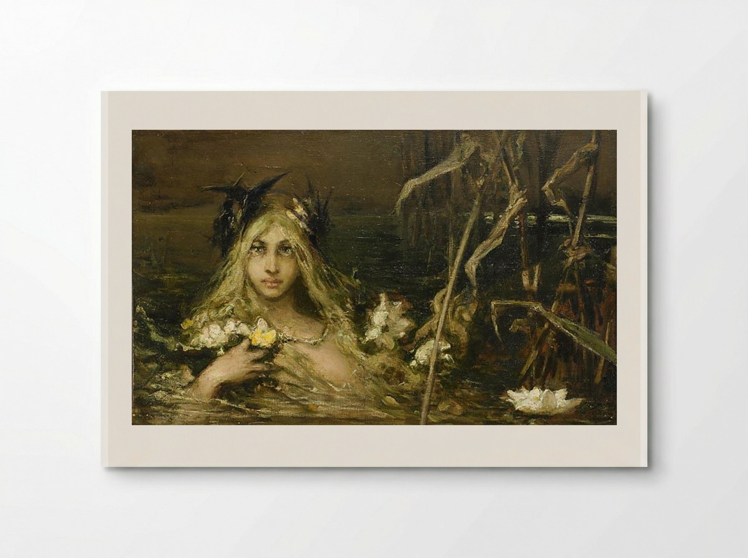 Water Nymph - Wilhelm Kotarbinski - Poster