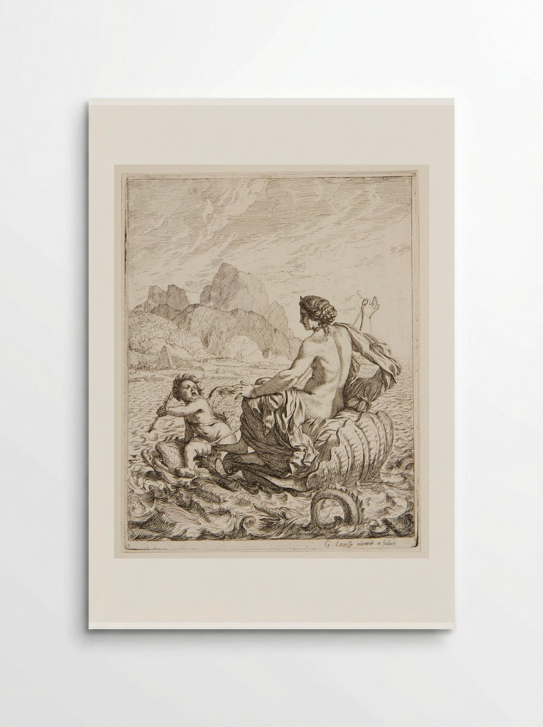 Water - Gérard de Lairesse - Poster