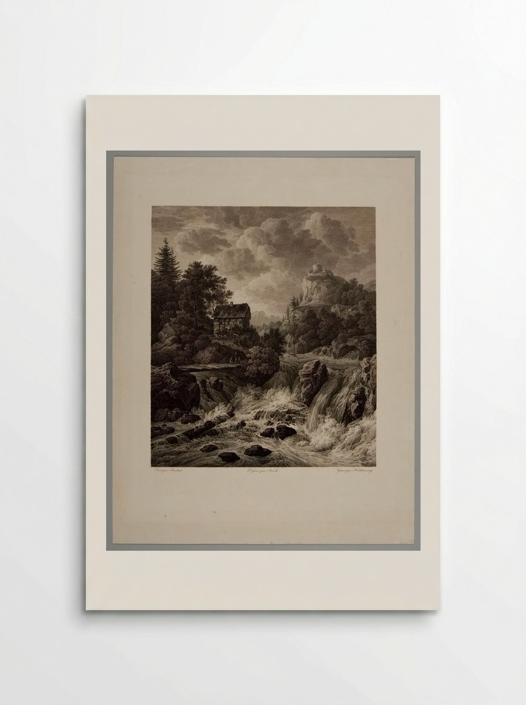 Waterfall - Christian Haldenwang - Poster