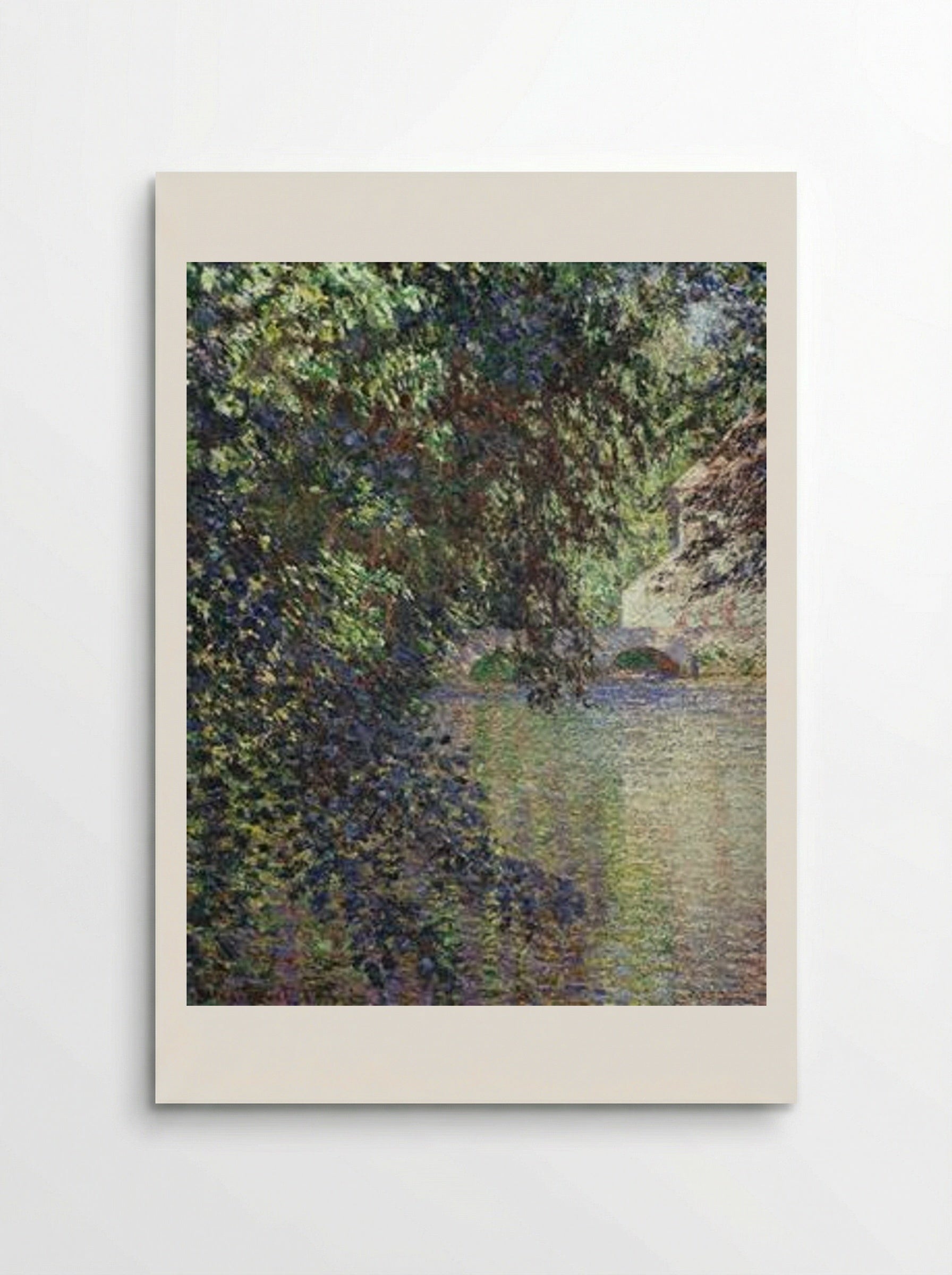 Watermill at Limetz - Claude Monet - Poster