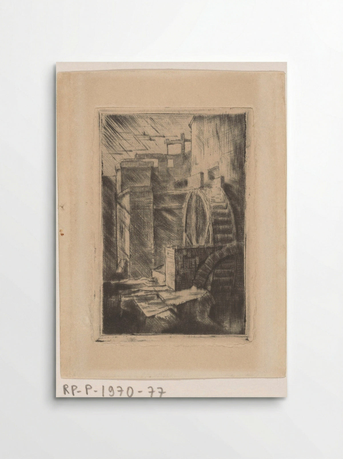 Watermolen - Willem van Konijnenburg - Poster