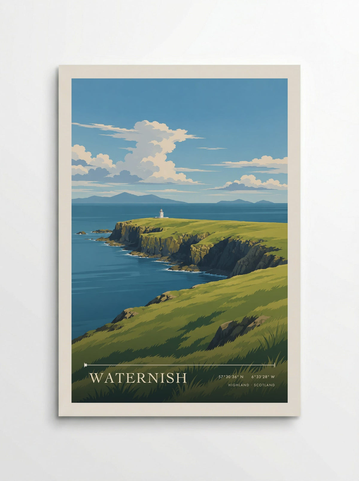 Waternish, Highland | Travel Poster - Poster