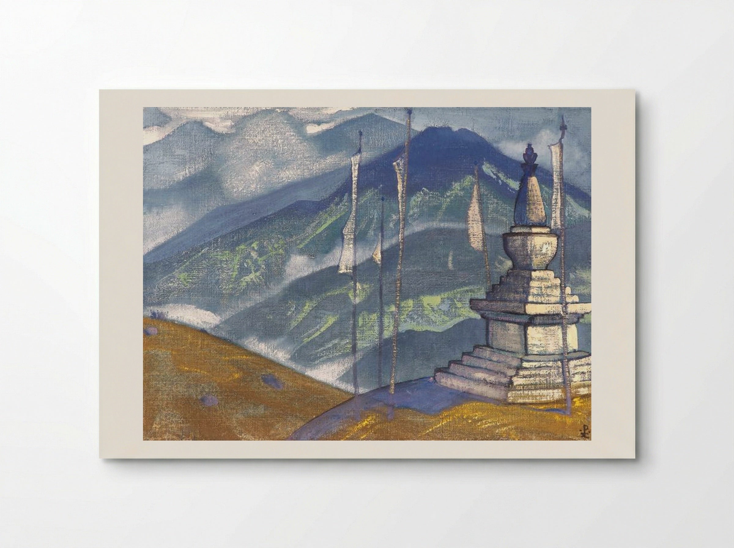 Waves of Fog - Nicholas Roerich - Poster