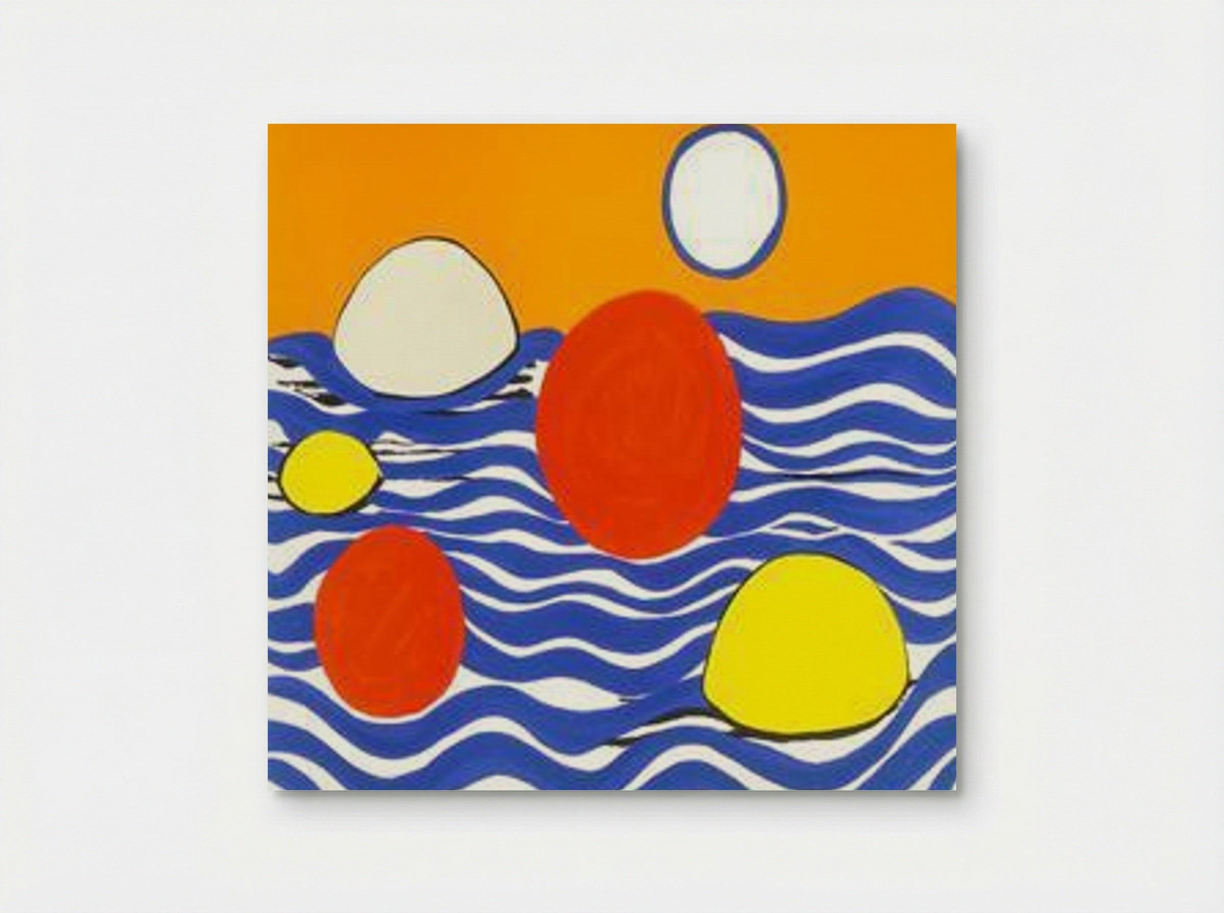 Waves - Alexander Calder - Poster