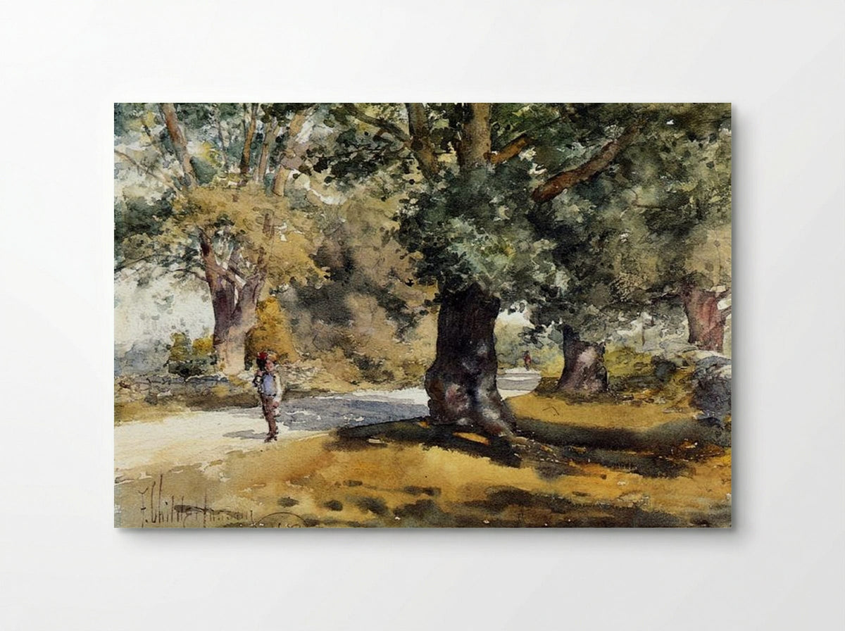 Wayside Inn - Childe Hassam - Poster