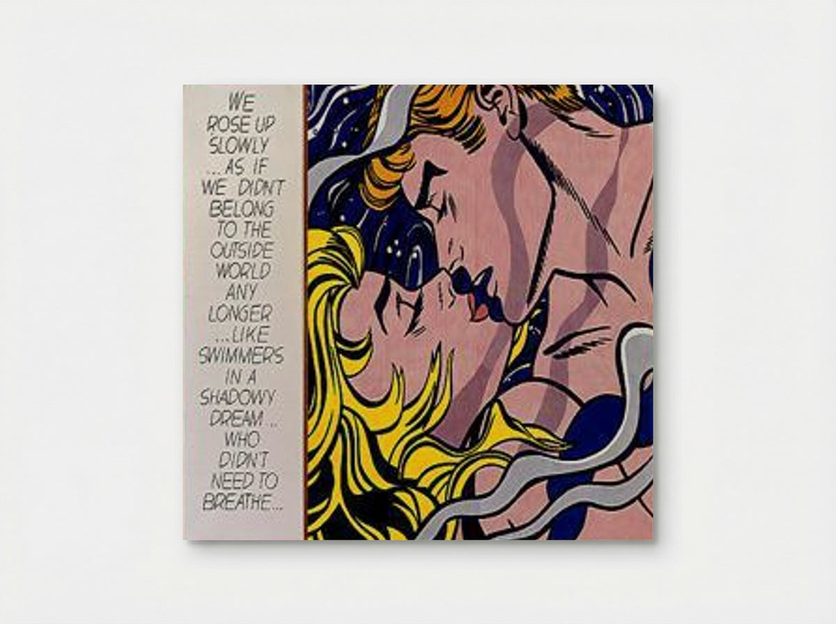 We Rose Up Slowly - Roy Lichtenstein - Poster