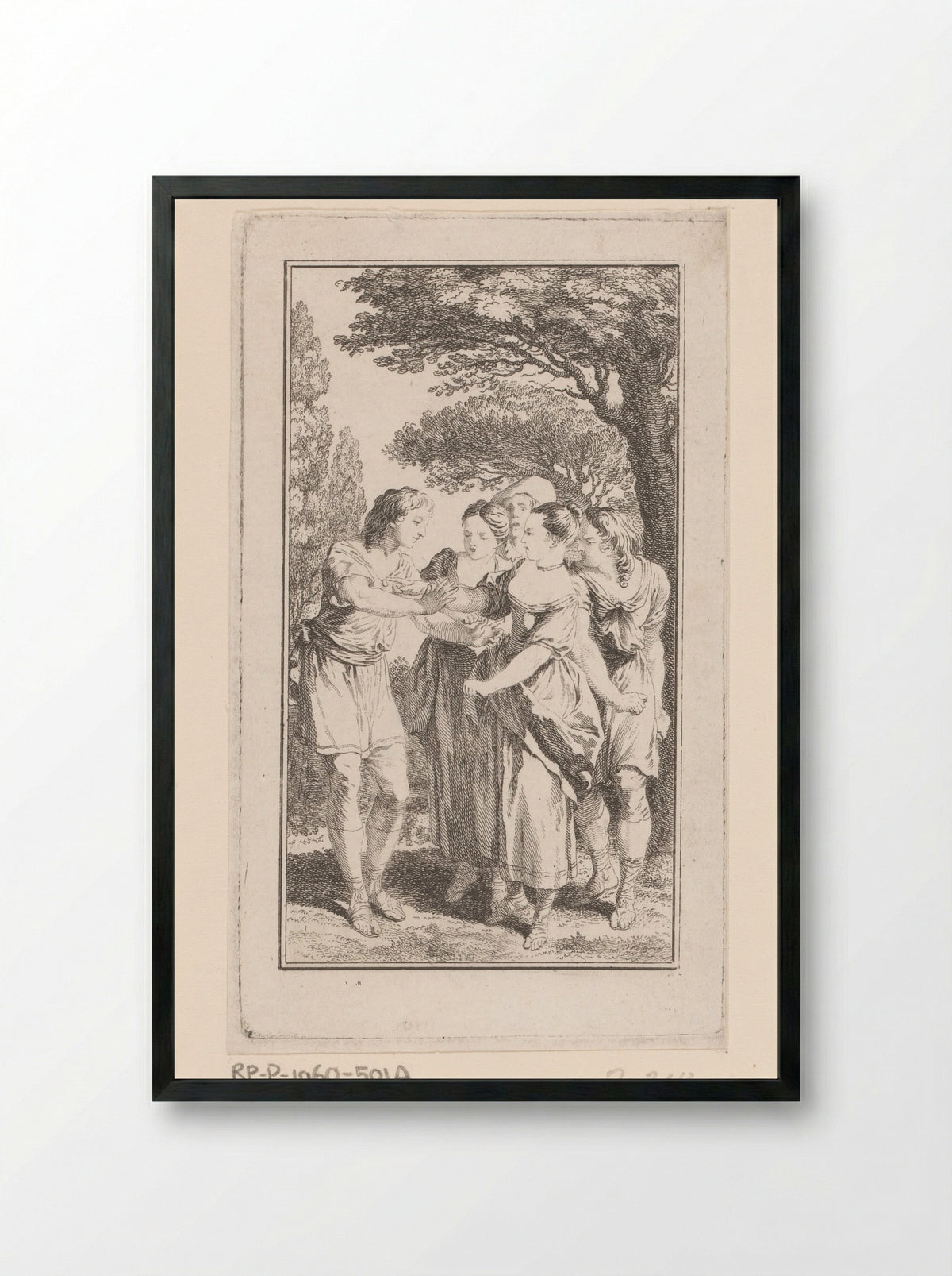 Wedstrijd van Tempé - Dominique Sornique - Framed Print Black