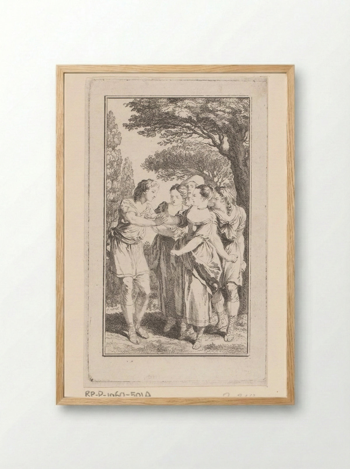 Wedstrijd van Tempé - Dominique Sornique - Framed Print Wood