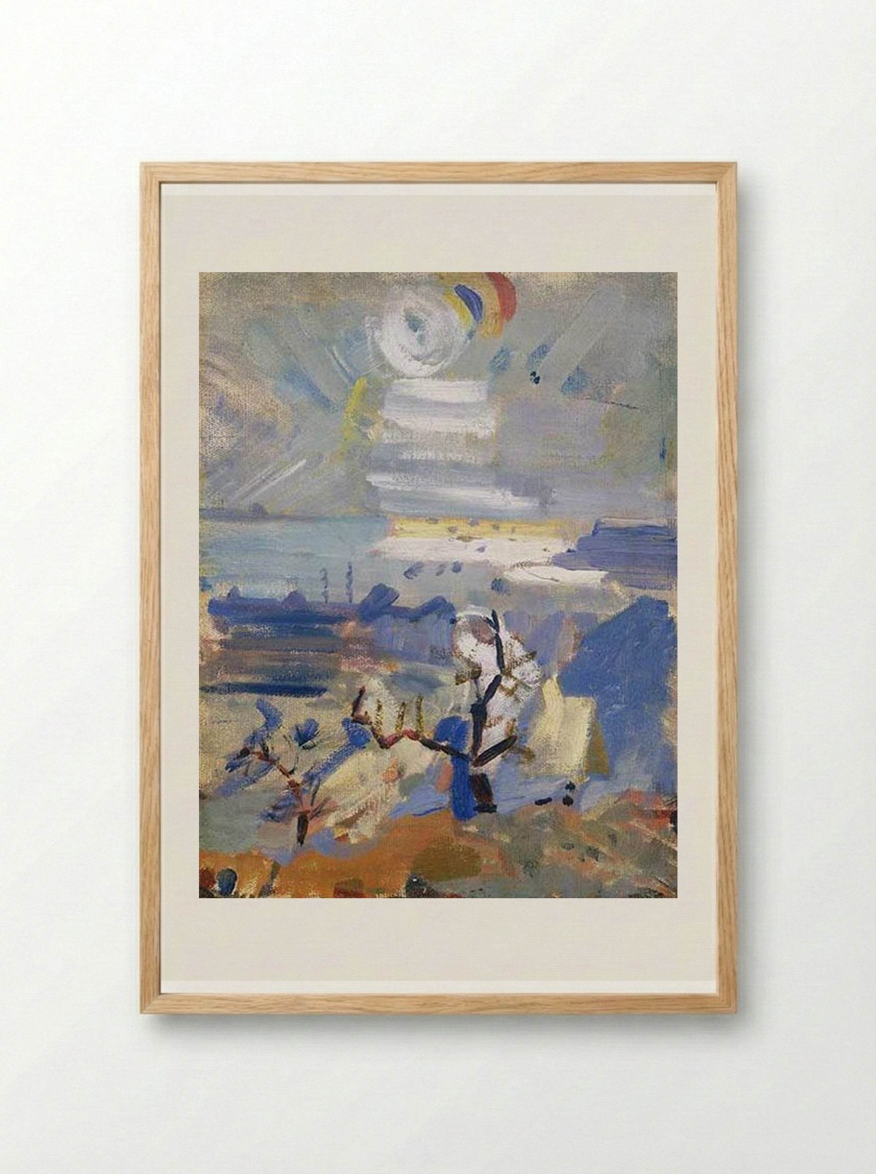 Weehawken Sequence, No. 30 - John Marin - Framed Print Wood