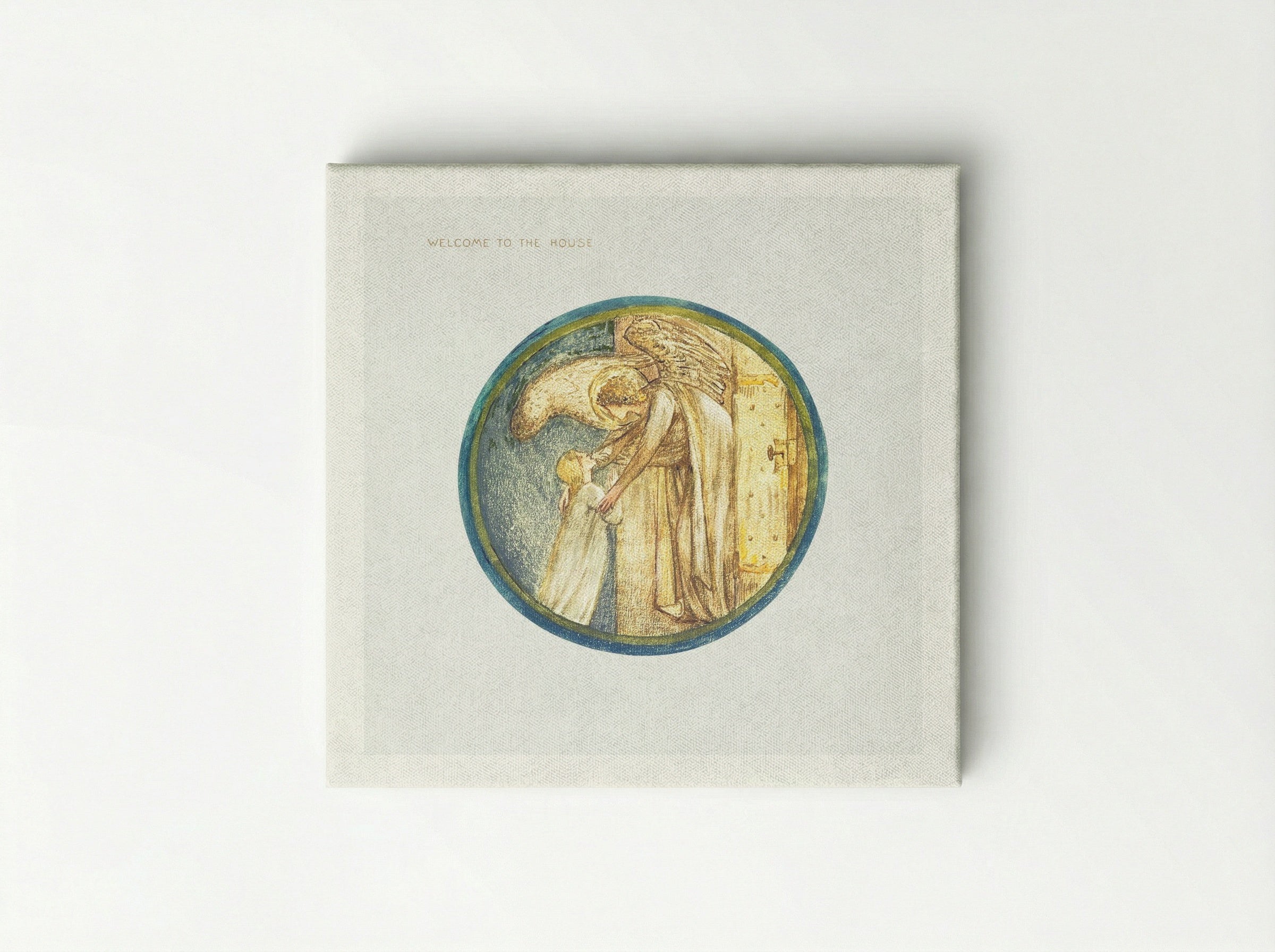 Welcome to the House, from The Flower Book - Edward Burne-Jones - Canvas