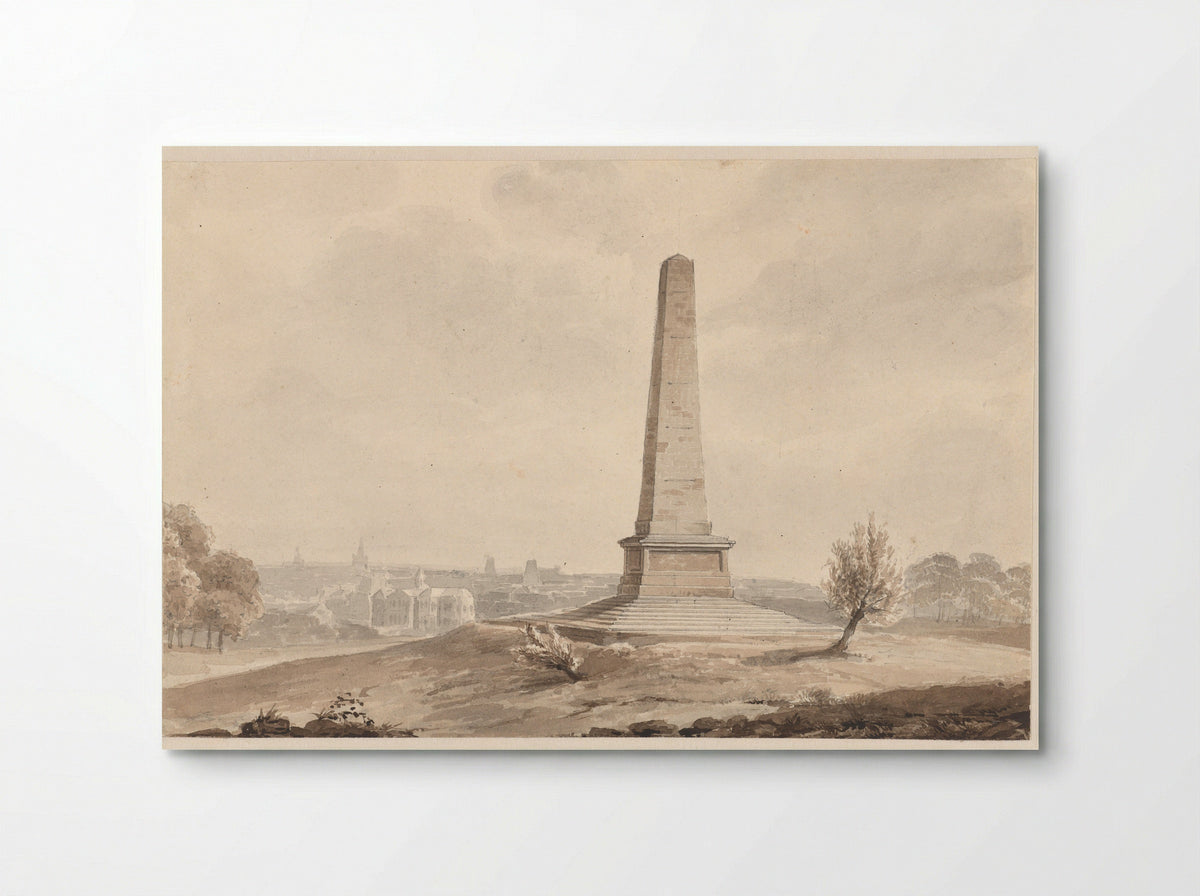 Wellington's gedenkteken in Phoenix Park te Dublin - Valentijn Bing - Poster