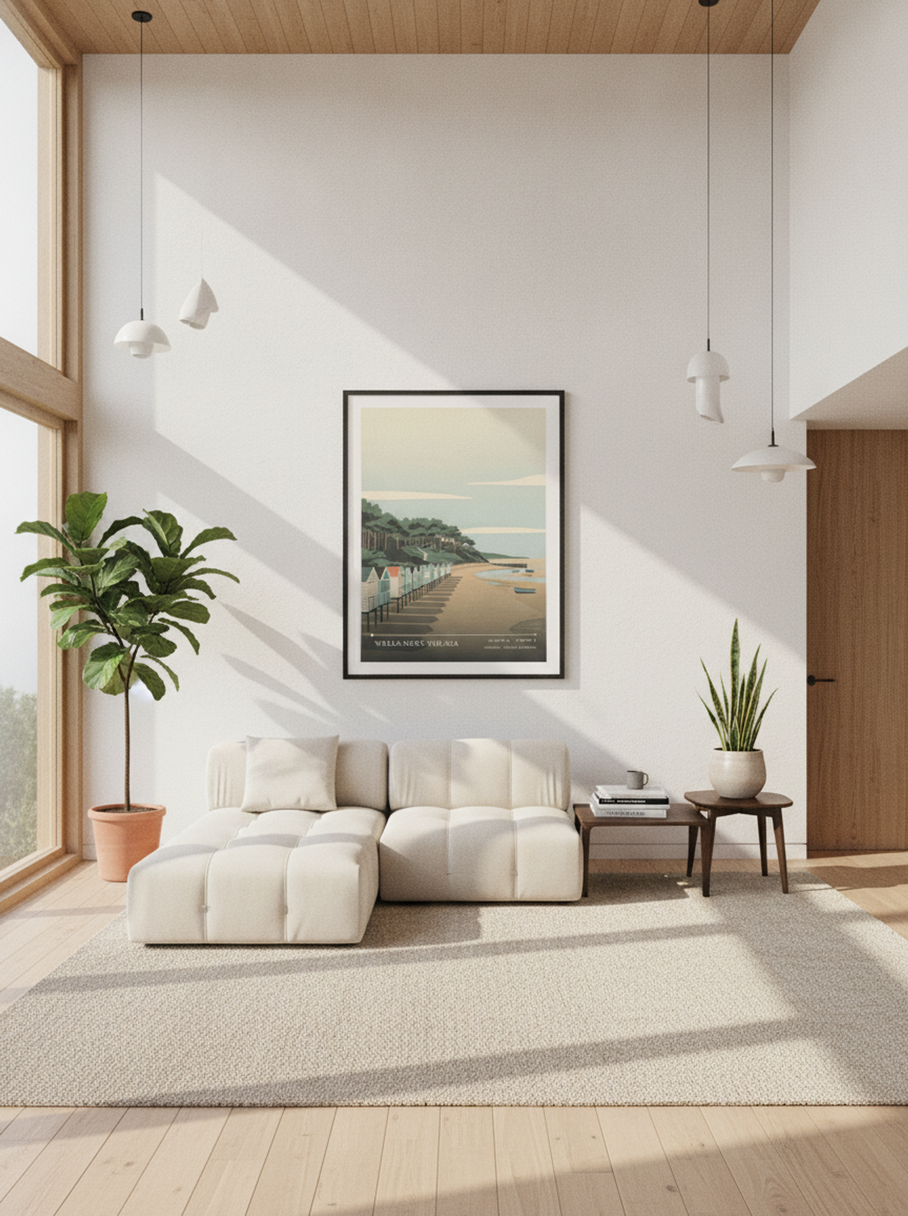 Wells-next-the-Sea Norfolk United Kingdom Travel Poster - Lifestyle