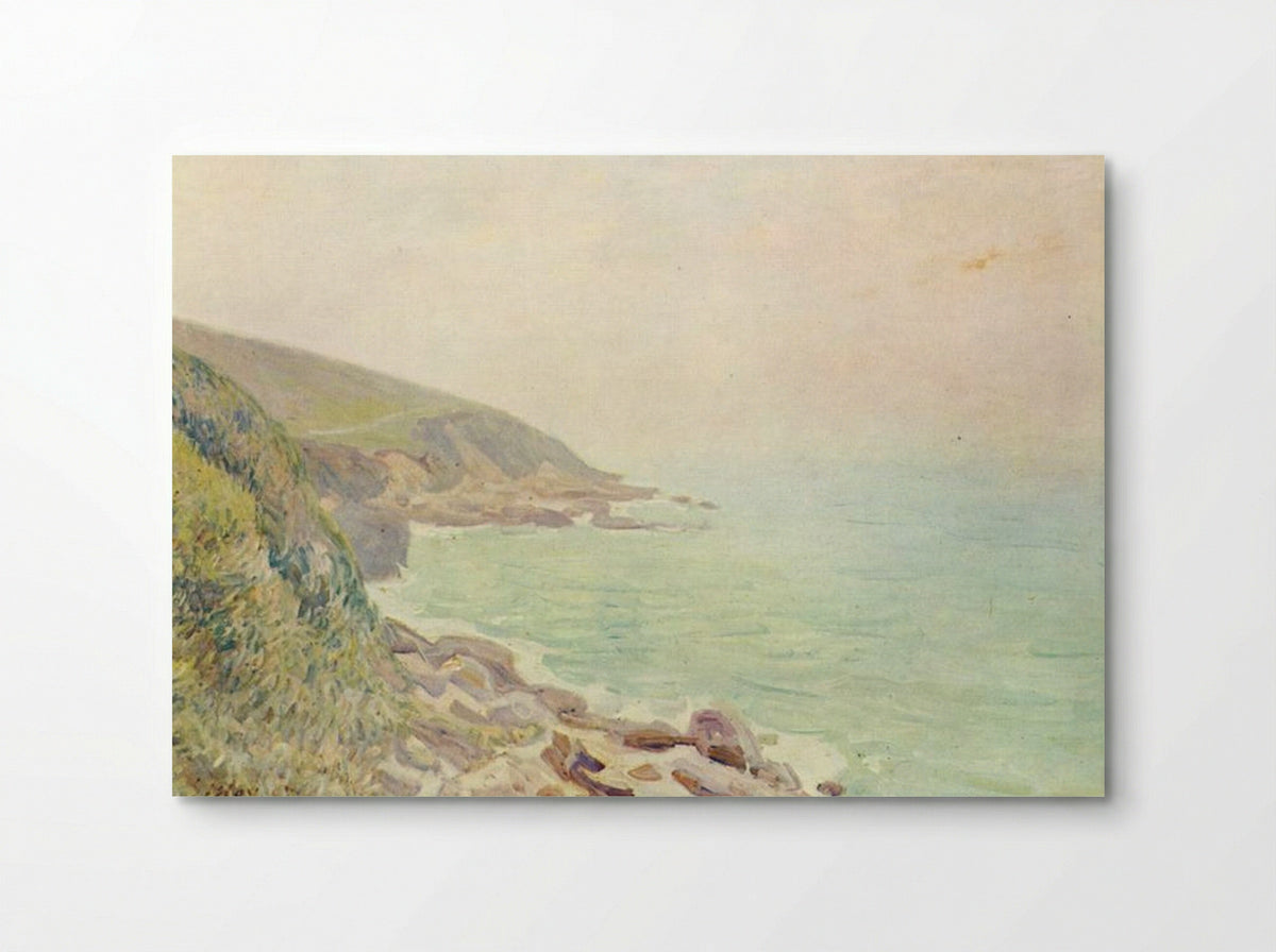 Welsh Coast in the Fog - Alfred Sisley - Poster