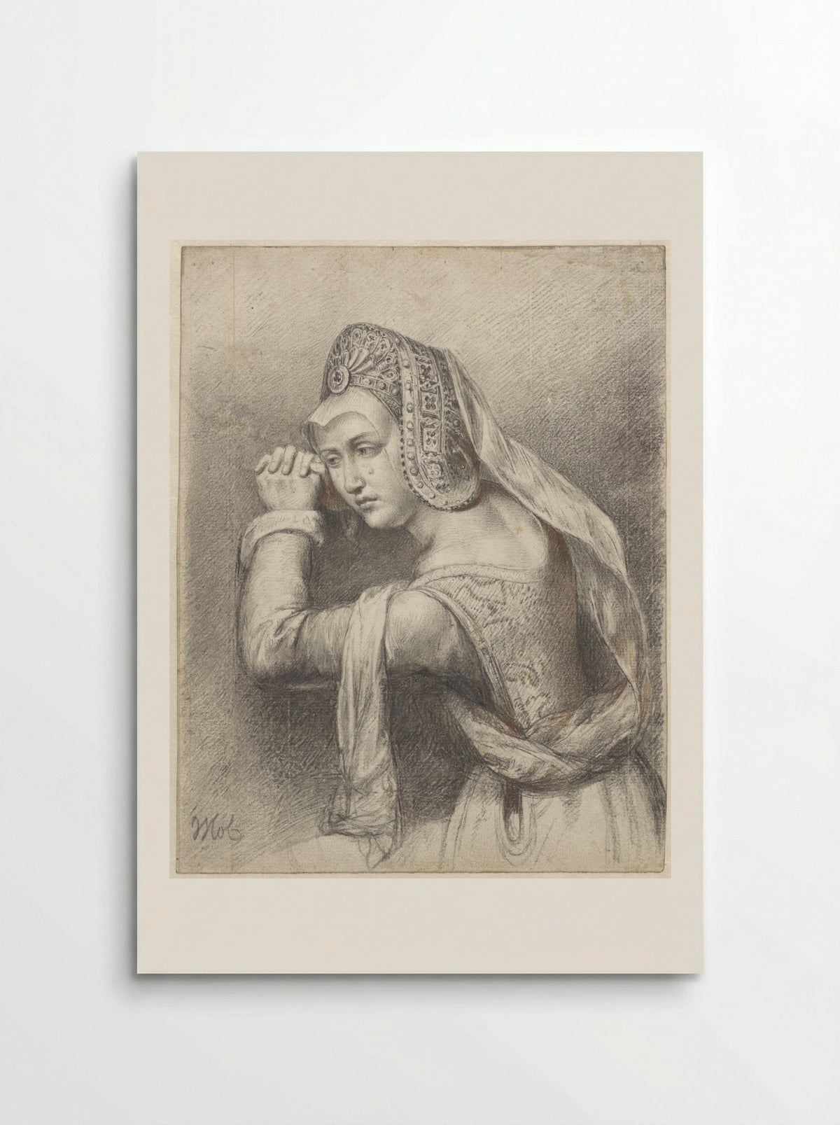 Wenende Maria Magdalena - Woutherus Mol - Poster