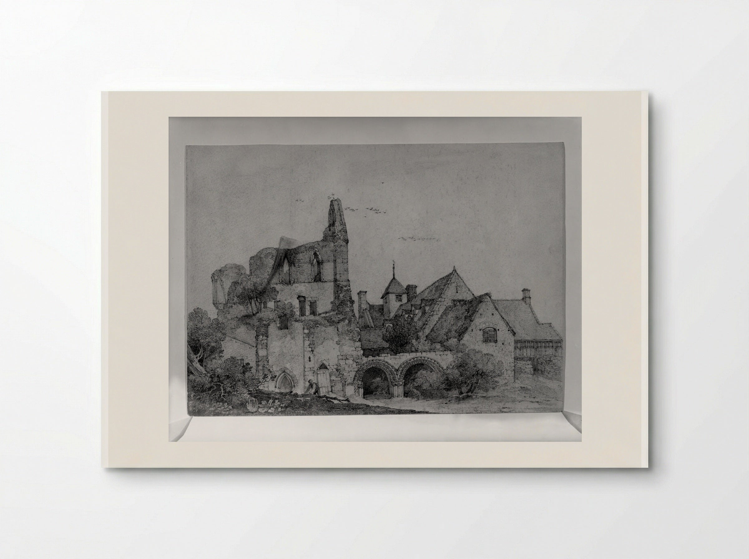 Wenlock Priory - John Sell Cotman - Poster
