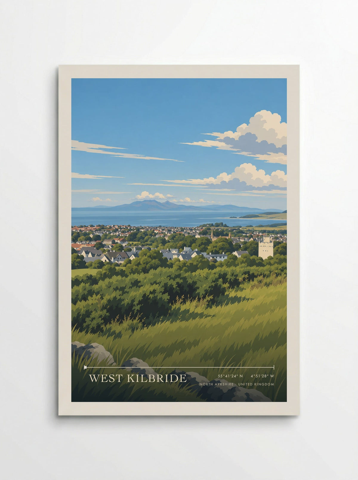 West Kilbride, North Ayrshire | Travel Poster - Poster