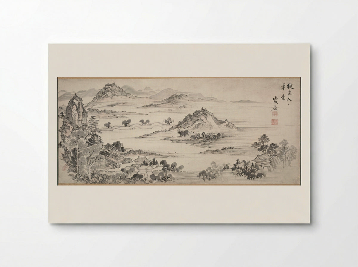 West Lake - Ike Taiga - Poster