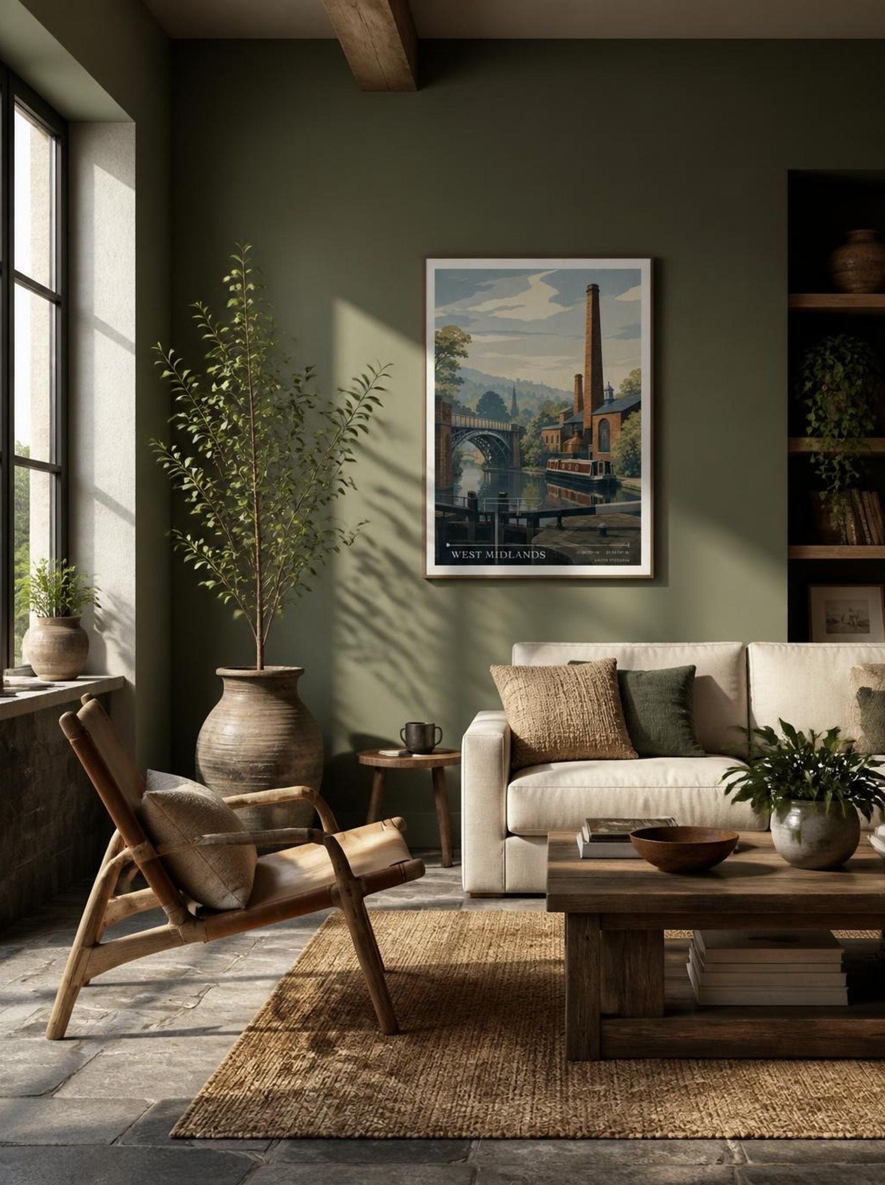 West Midlands United Kingdom Travel Poster - Lifestyle