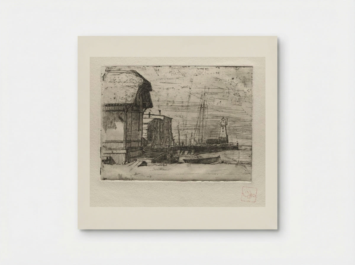 West Pier - Otto H. Bacher - Poster