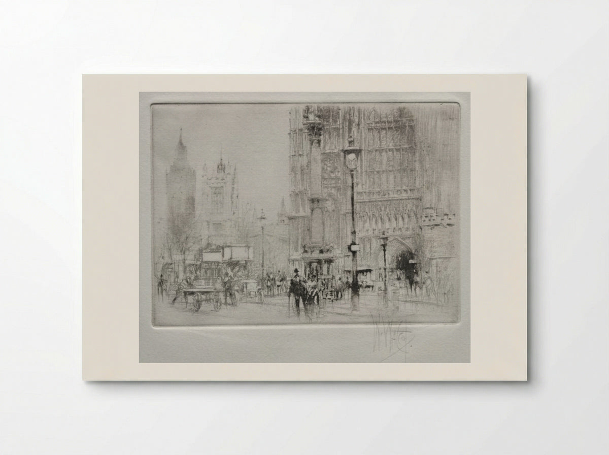 Westminster Abbey - William Walcot - Poster