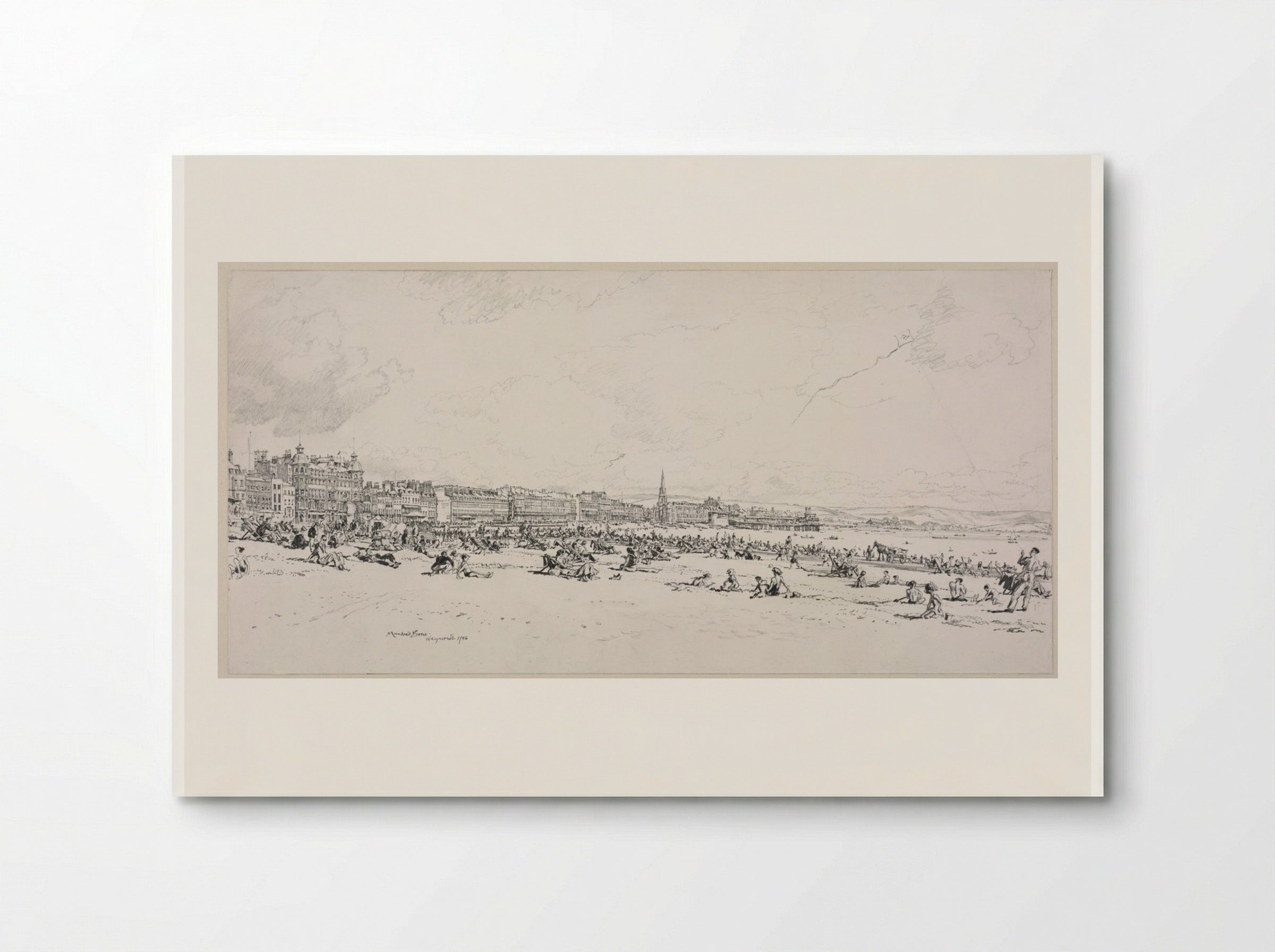 Weymouth Bay, The High Season - Muirhead Bone - Poster