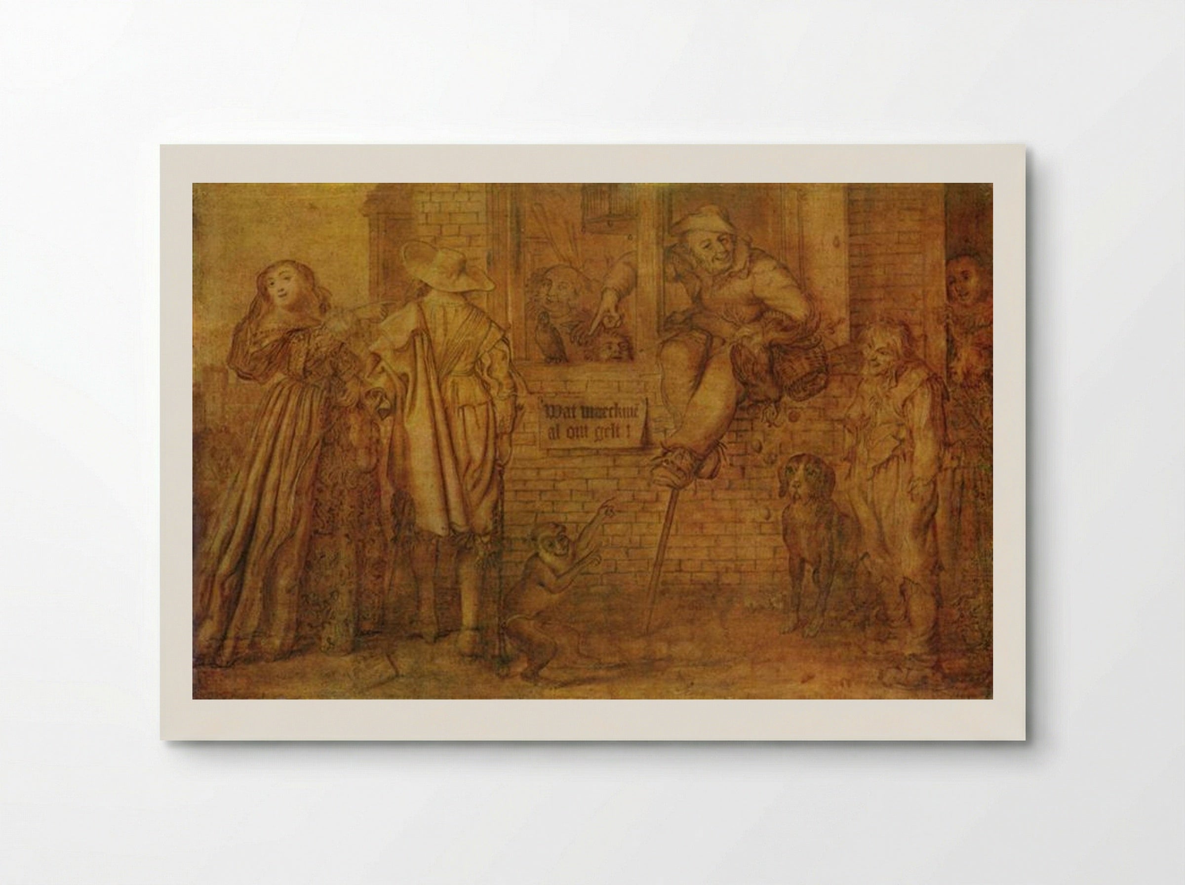 What Won't People Do for Money - Adriaen van de Venne - Poster