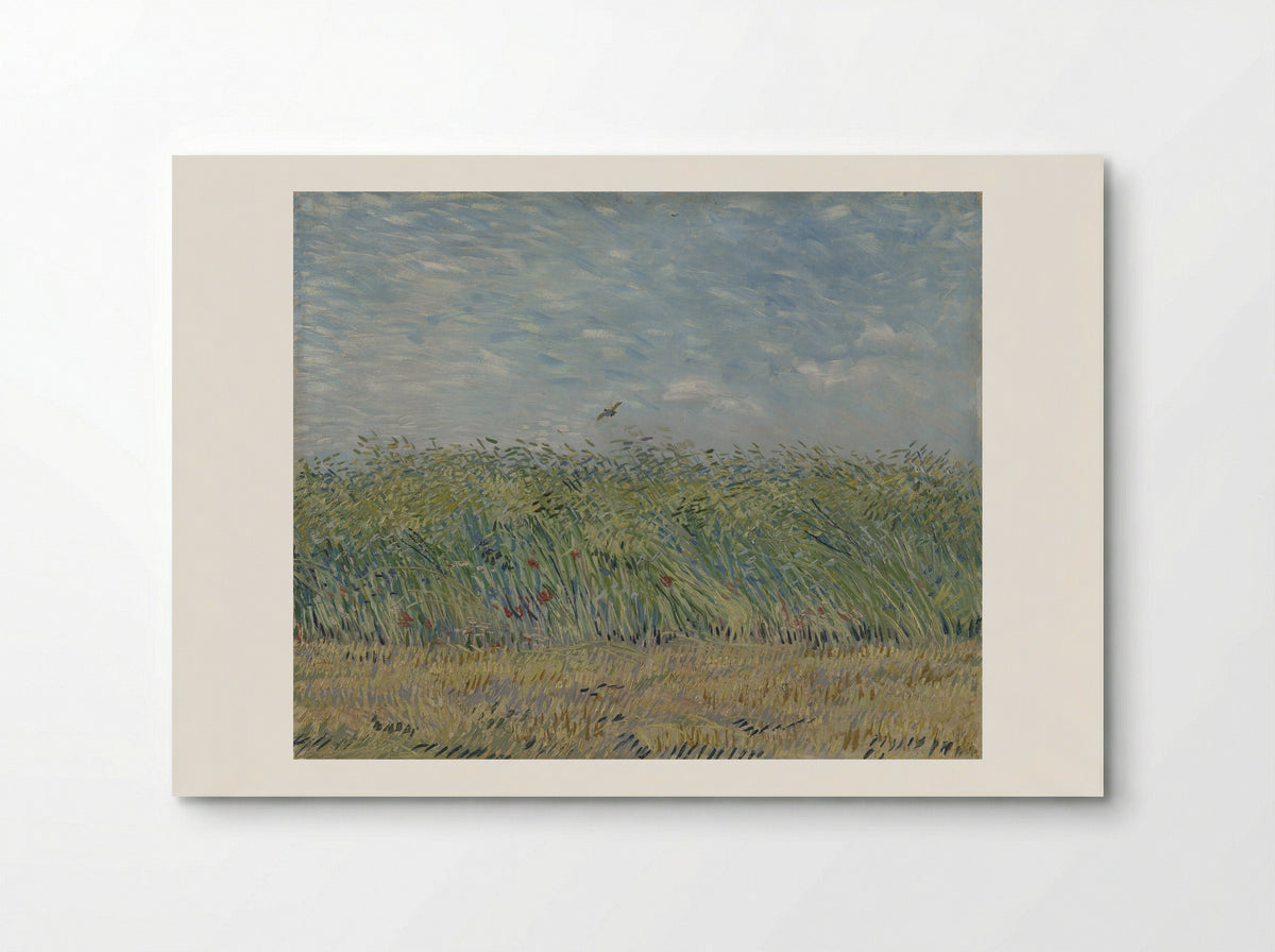 Wheat Field with a Lark - Vincent van Gogh - Poster