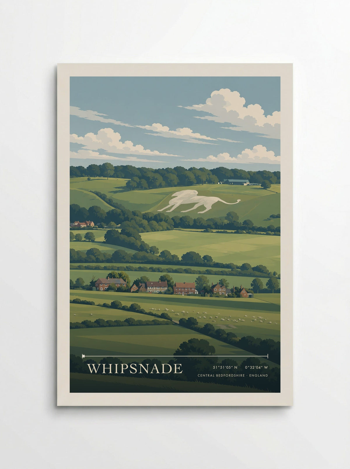Whipsnade, Central Bedfordshire | Travel Poster - Poster