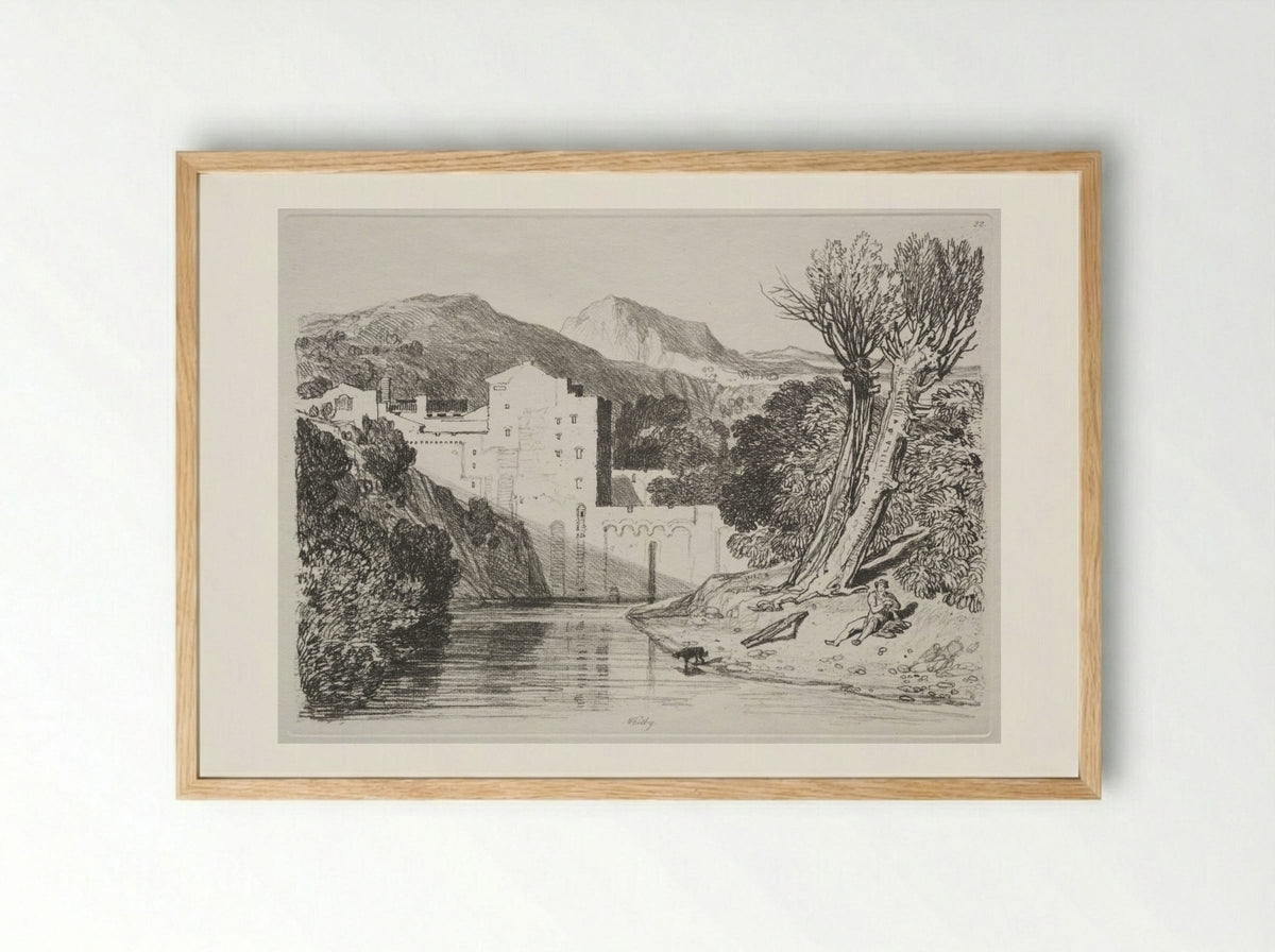Whitby - John Sell Cotman - Framed Print Wood